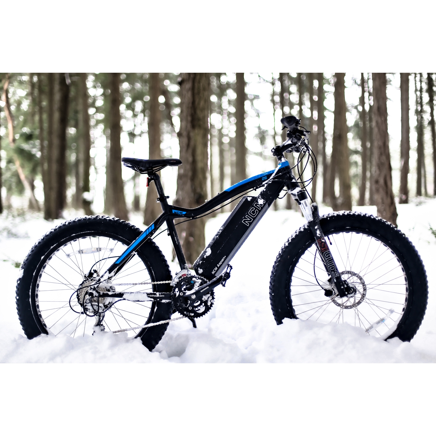 NCM Aspen Plus 26" Electric Bike - Black
