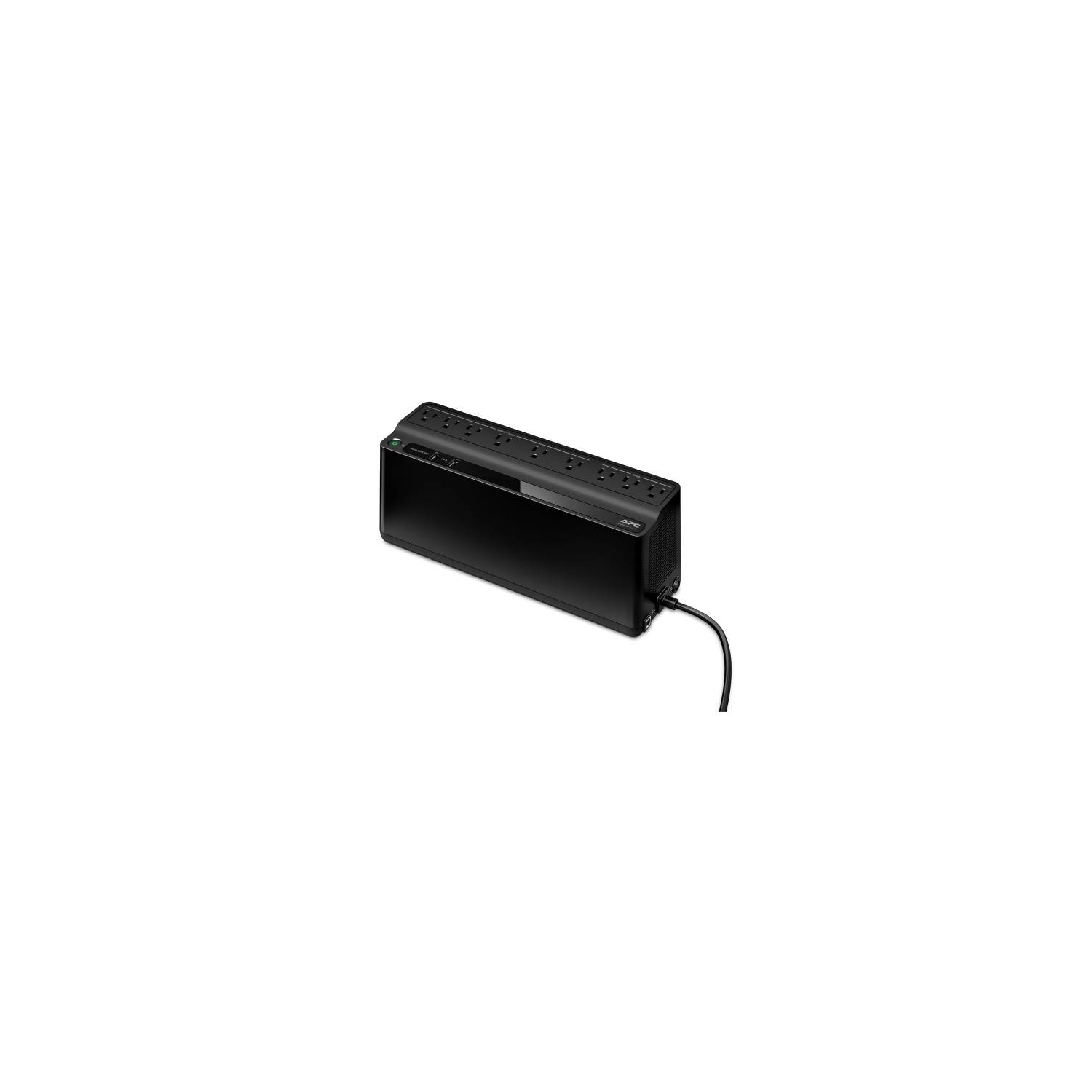 APC by Schneider Electric UPS, 850VA UPS Battery Backup & Surge Protector, BE850G2 Backup Battery, 2 USB Charger Ports, Back-UPS Series Uninterruptible Power Supply, Black
