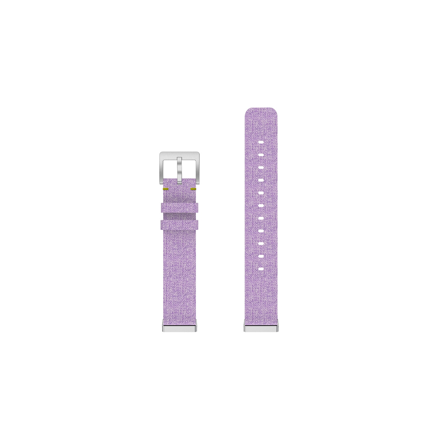 StrapsCo Woven Canvas Watch Band Strap for Fitbit Sense - Purple