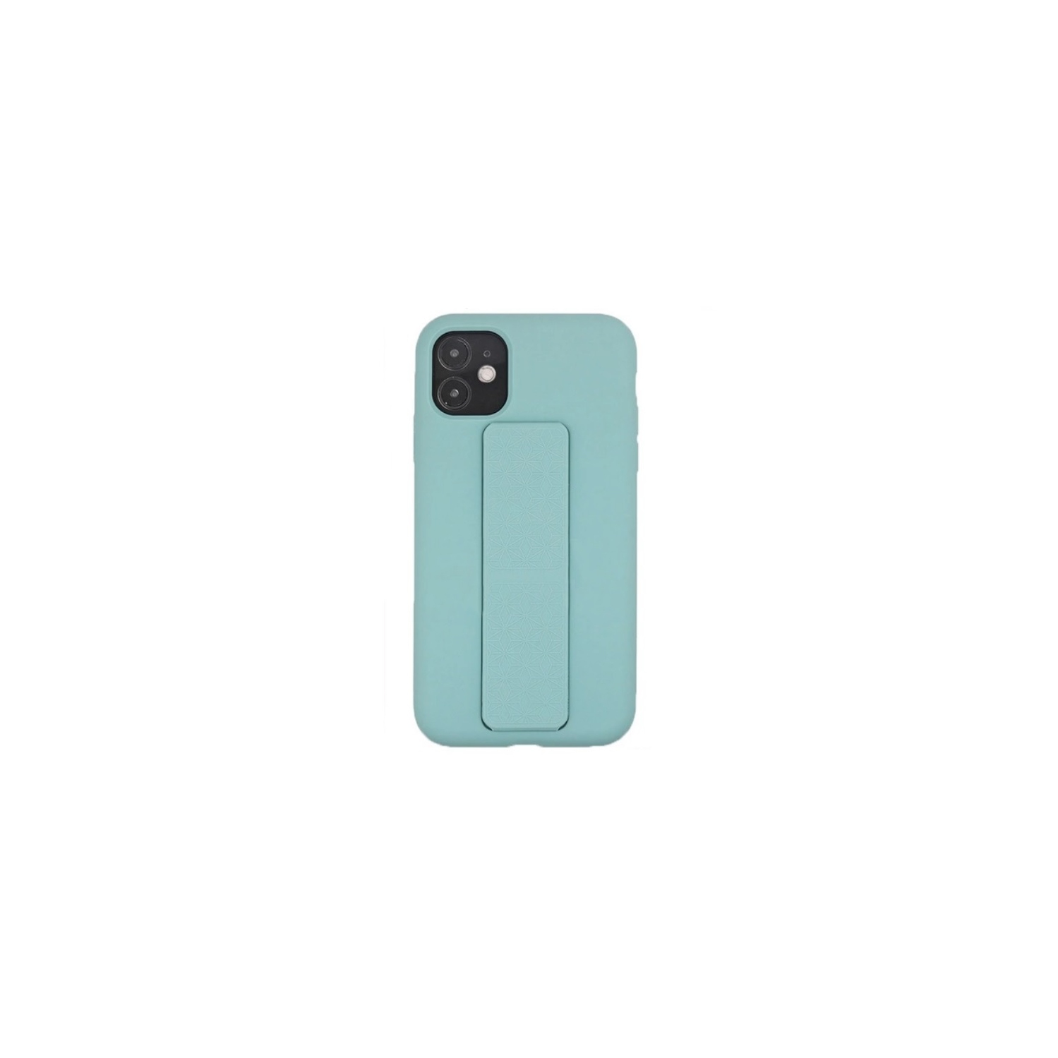 TopSave Silicone Case with Magnetic Stand and Thin Strap Case For Iphone 12 Mini, Light Blue