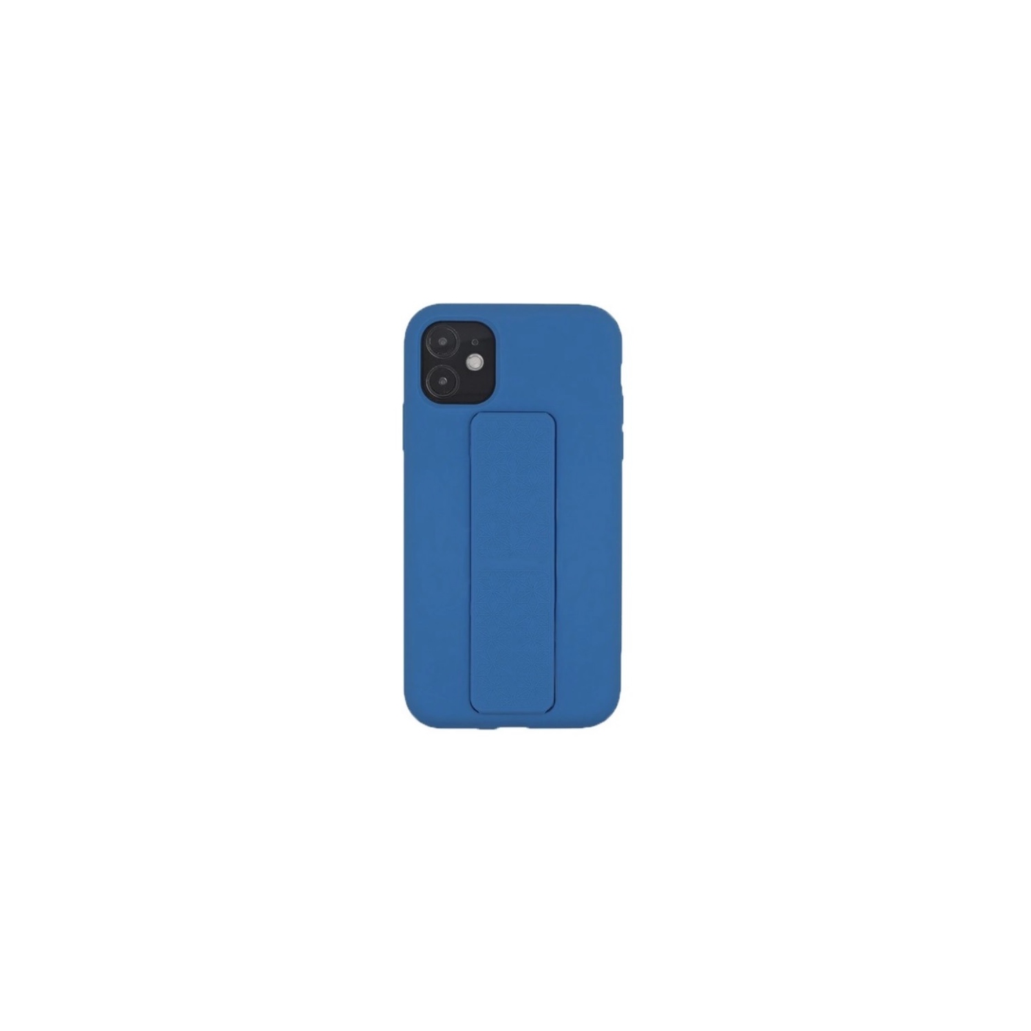 TopSave Silicone Case with Magnetic Stand and Thin Strap Case For Iphone 12 Mini, Blue