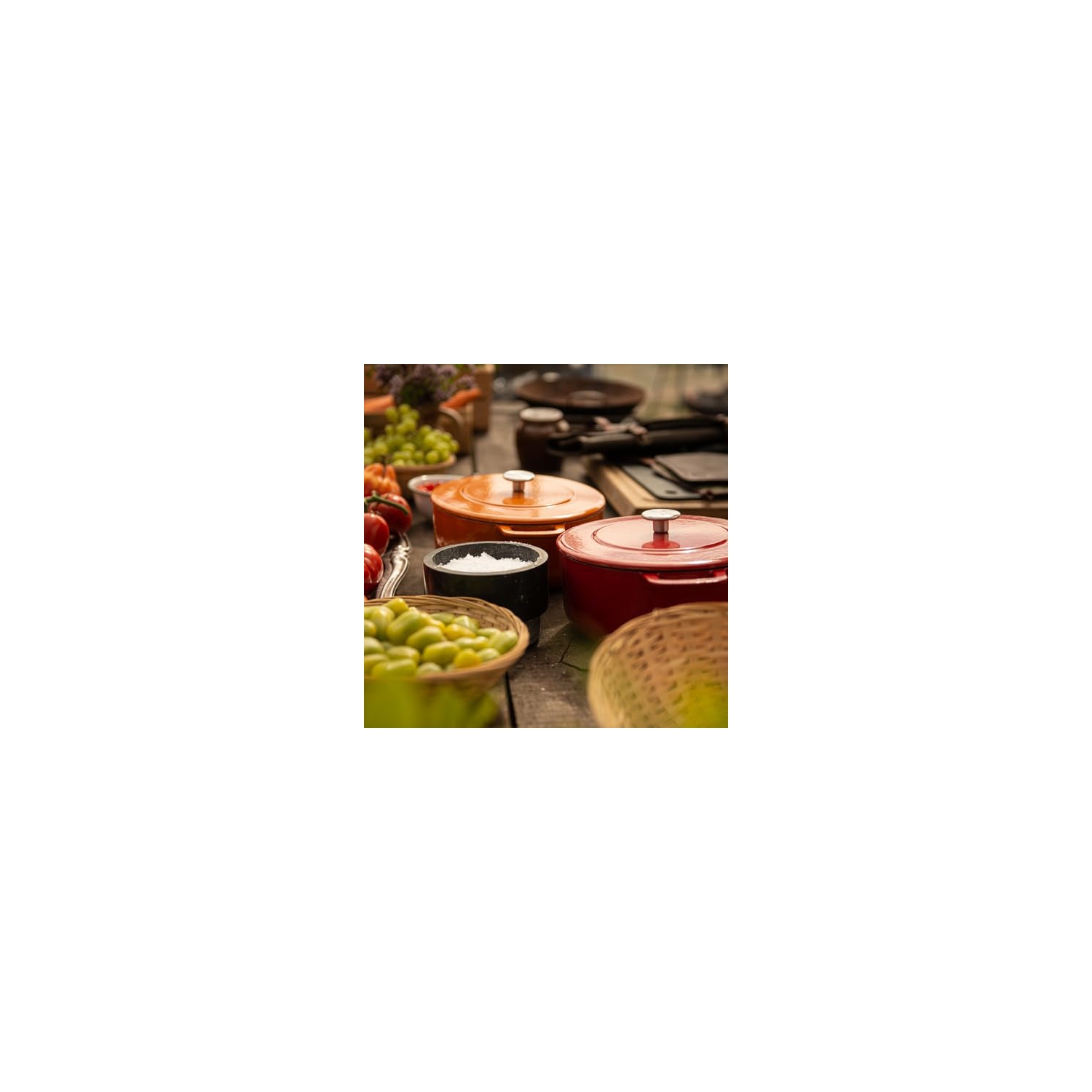 Combekk Souschef Dutch Oven Orange 28CM