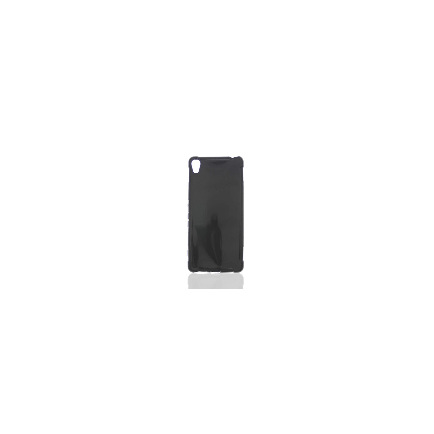 TopSave Extra Corner Bumper Soft TPU Case For Sony Xperia XA, Black