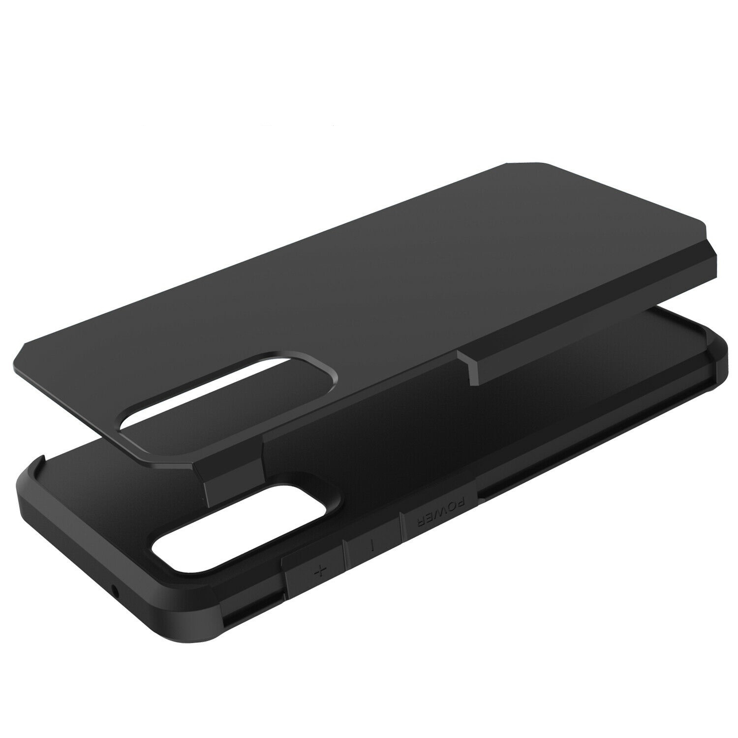 TopSave – Étui en TPU souple pour Xperia XA de Sony, noir