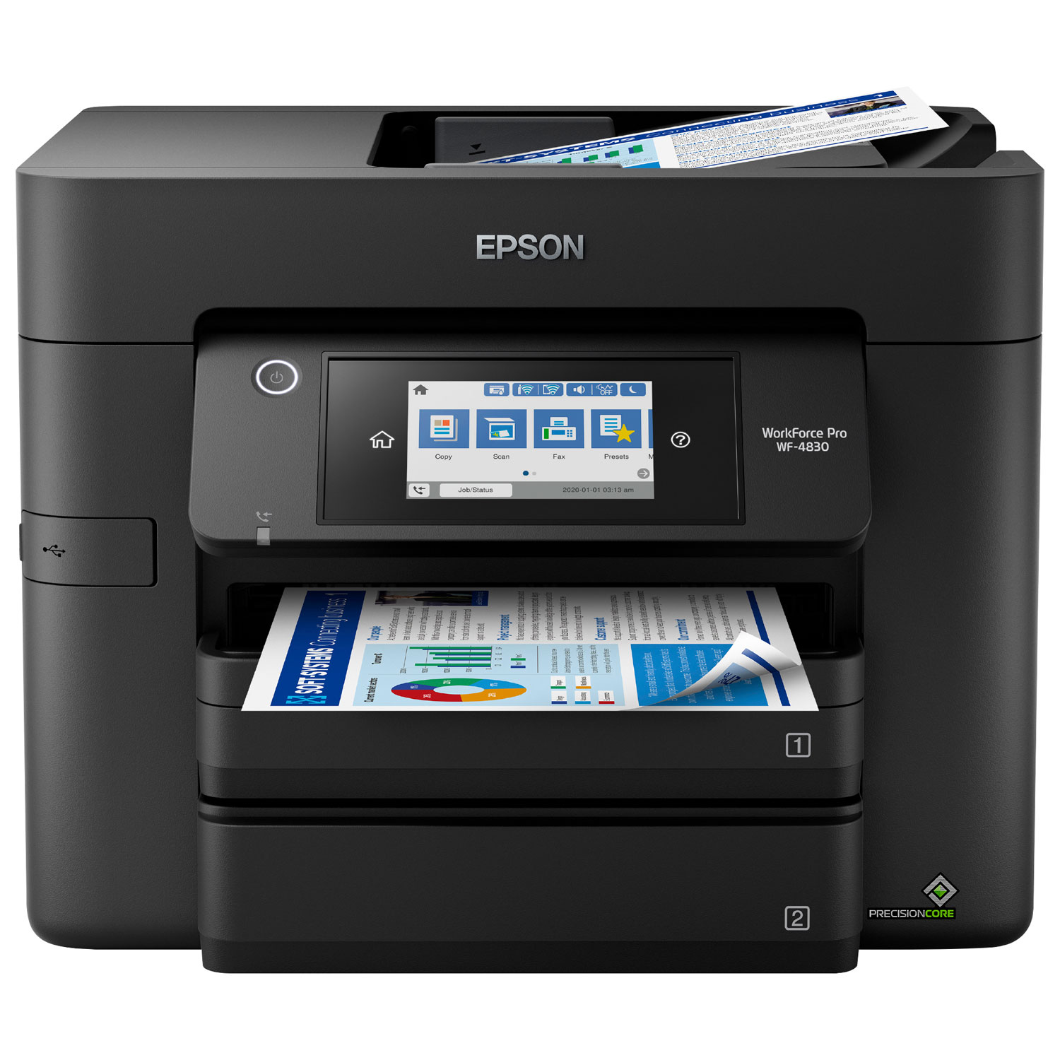 Epson WorkForce Pro WF-4830 Wireless All-In-One Inkjet Printer