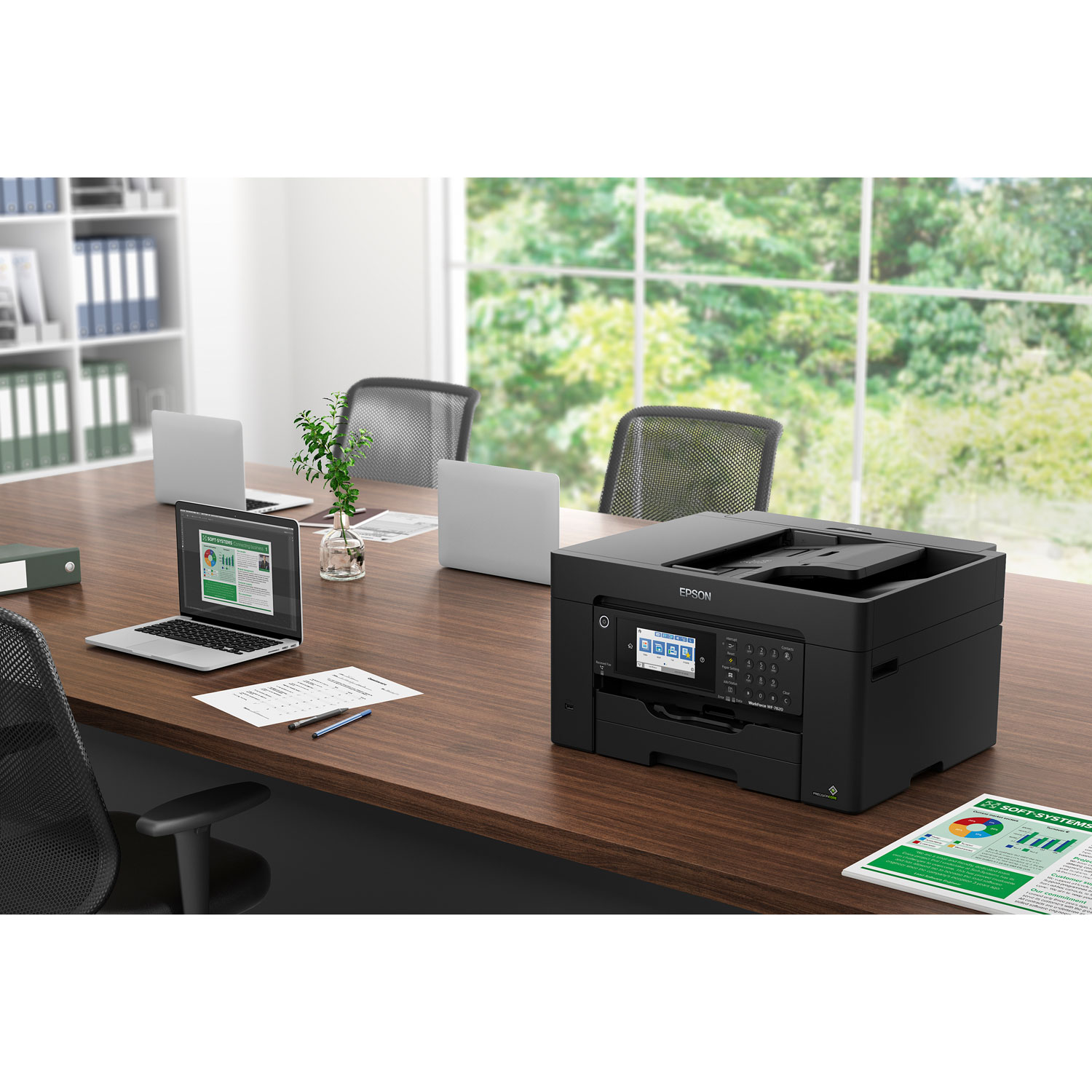 Imprimante à jet d'encre sans fil tout-en-un grand format WorkForce Pro WF-7820 d'Epson