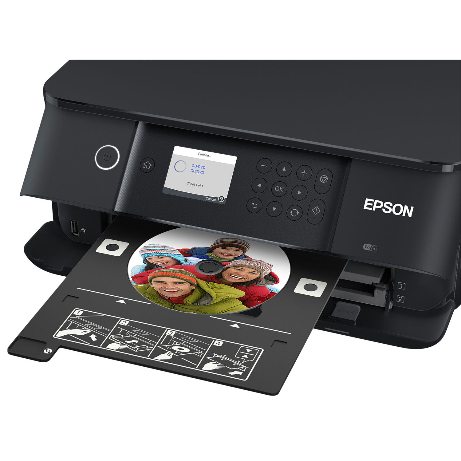 Epson Expression XP-6100 Wireless All-In-One Inkjet Printer