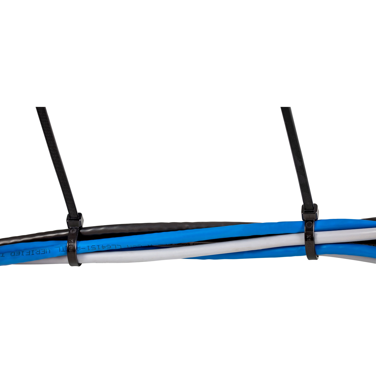 Attaches de câble noires de 8 po de StarTech (CBMZT8B) - Paquet de 100