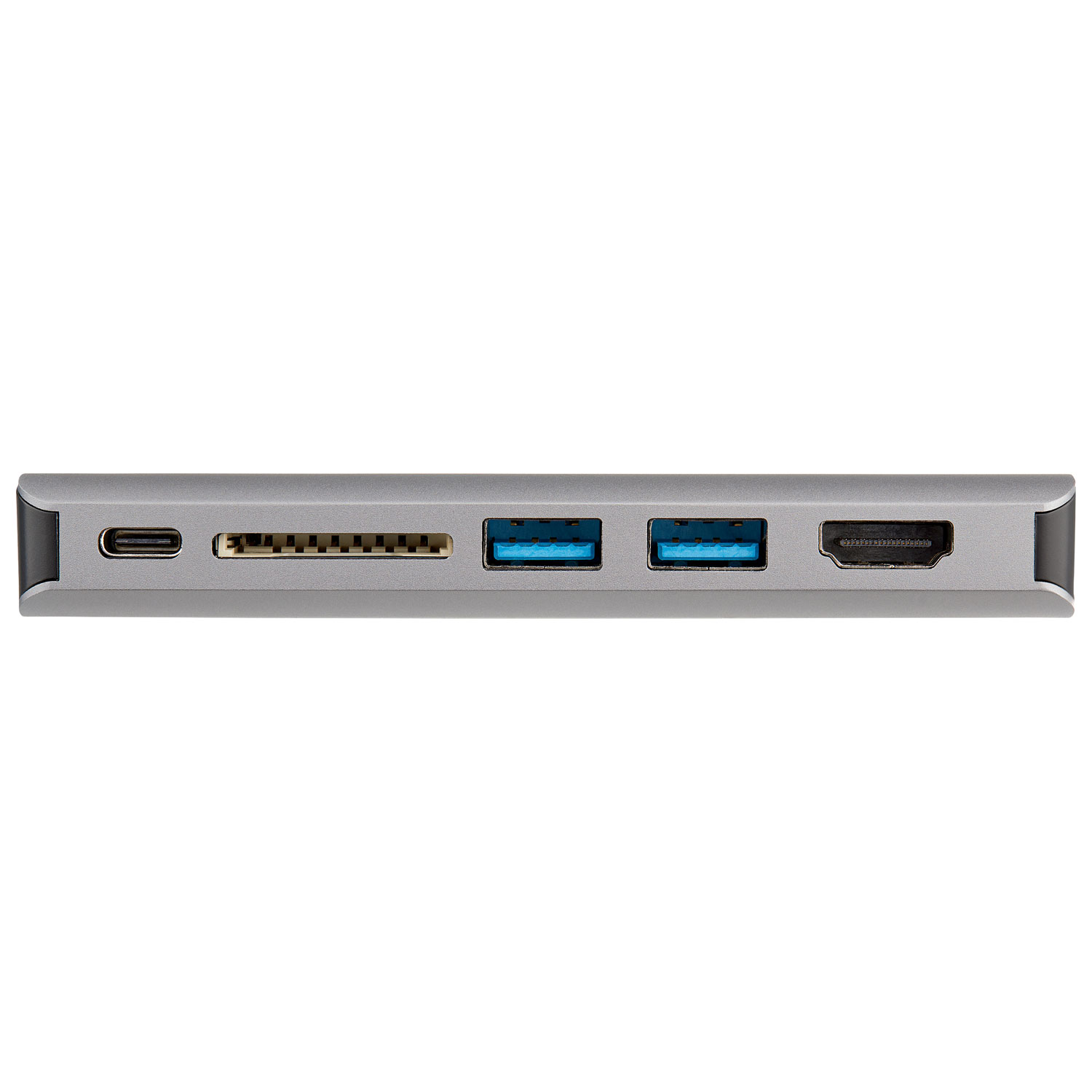 Adaptateur de voyage USB-C miniature 8-en-1 à plusieurs ports de StarTech