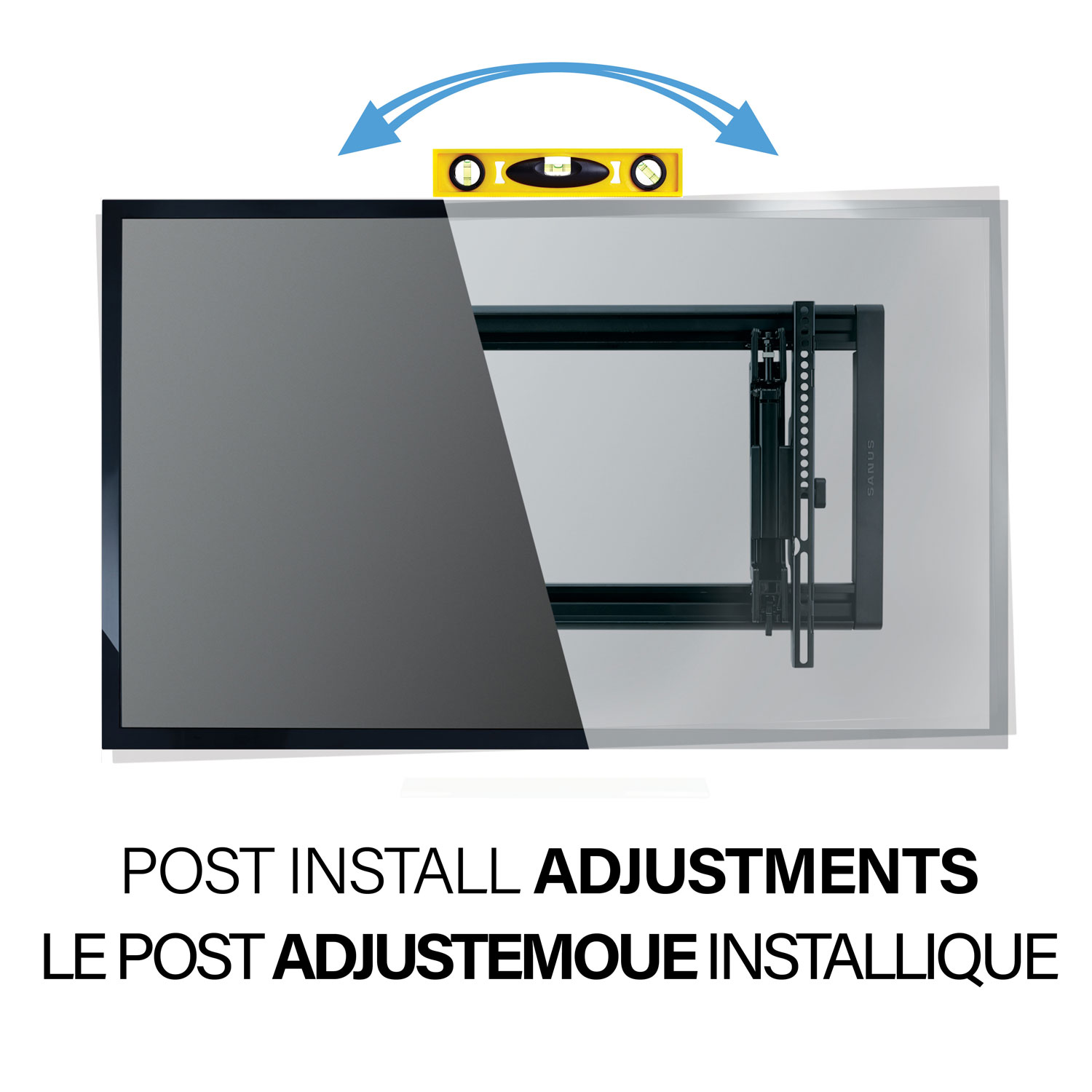 Support mural inclinable Advanced de Sanus pour téléviseur de 42 à 90 po