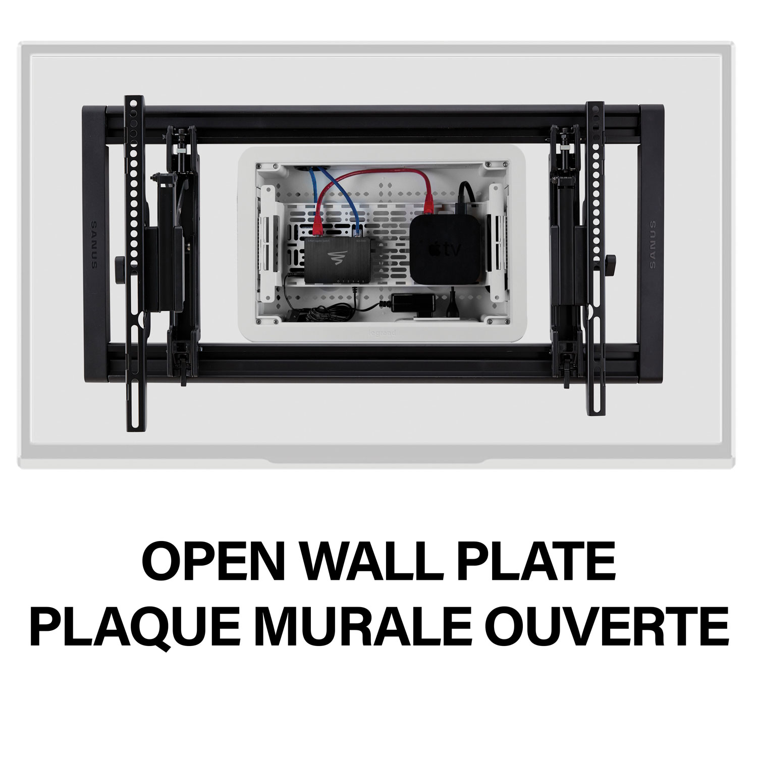 Support mural inclinable Advanced de Sanus pour téléviseur de 42 à 90 po