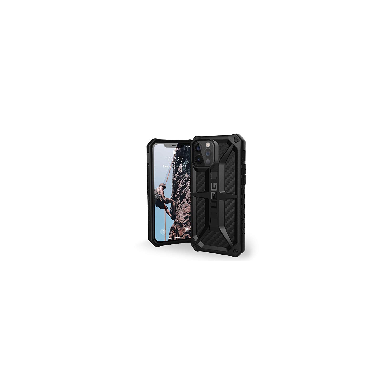 URBAN ARMOR GEAR UAG Designed for iPhone 12 Case/iPhone 12 Pro Case [6.1-inch Screen] Rugged Lightweight Slim Shockproof Pr...