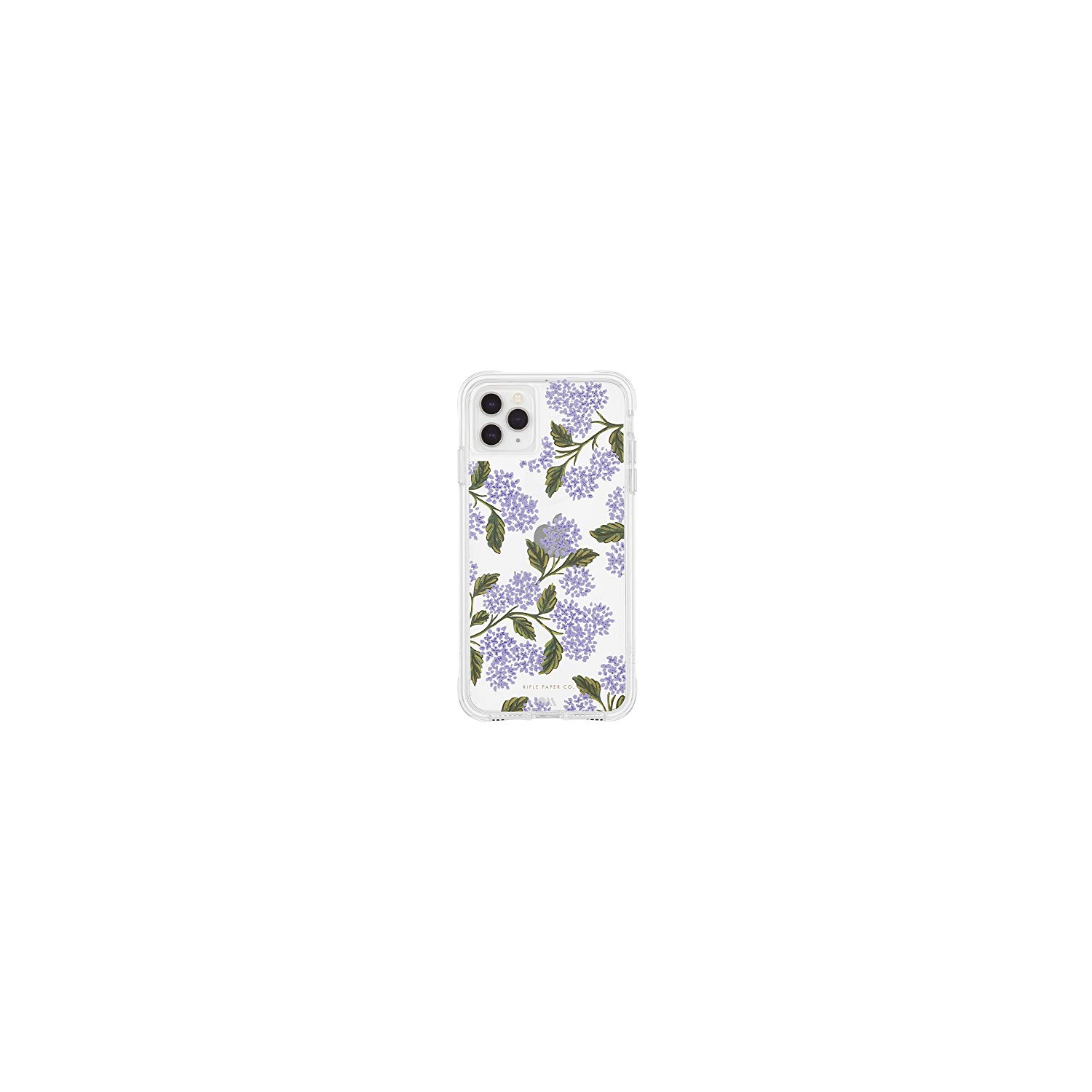 Rifle Paper CO. - iPhone 11 Pro Case - Floral Design - Clear Hydrangea Blue