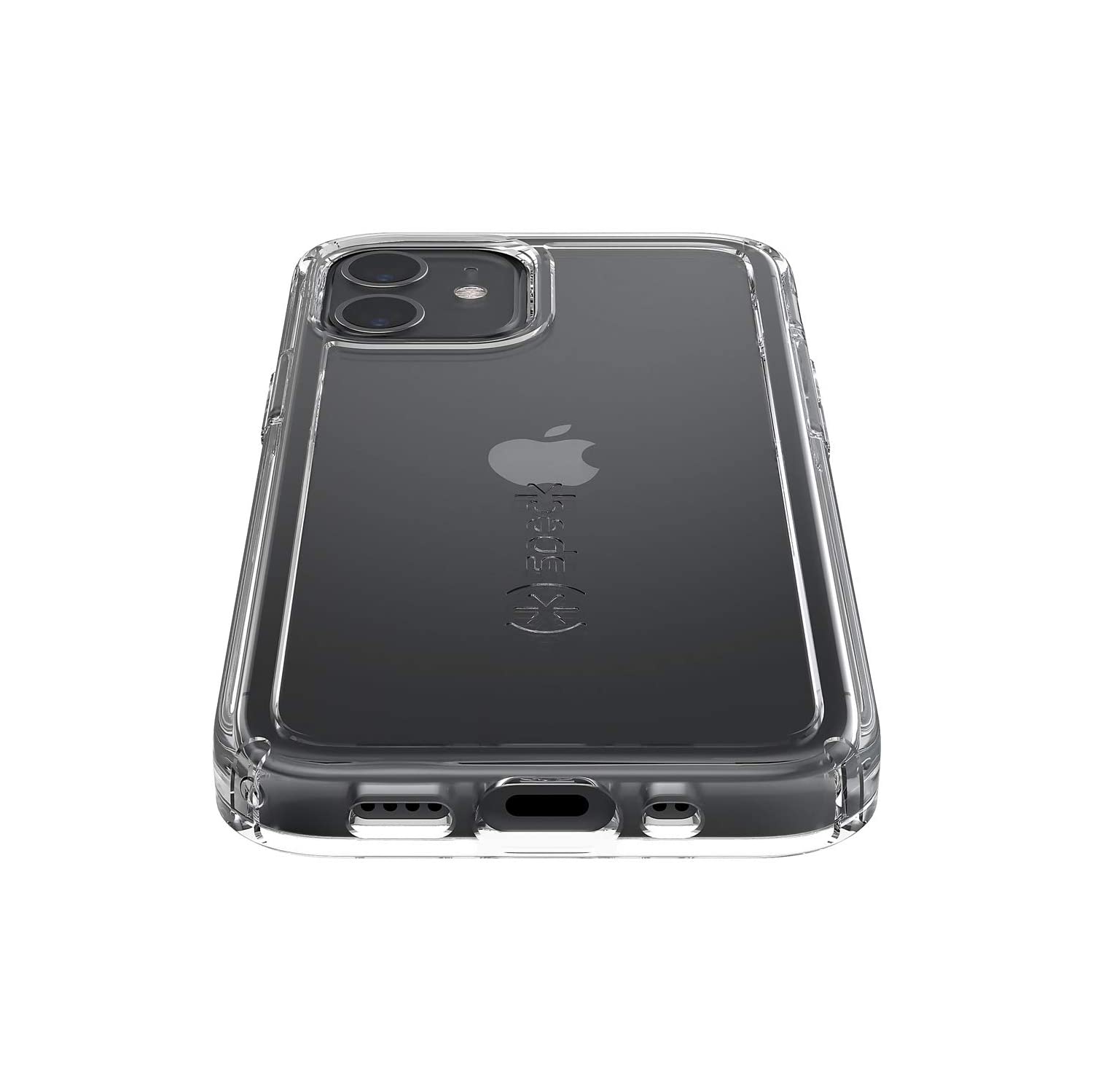 Speck GemShell iPhone 12 Mini Case, Clear/Clear