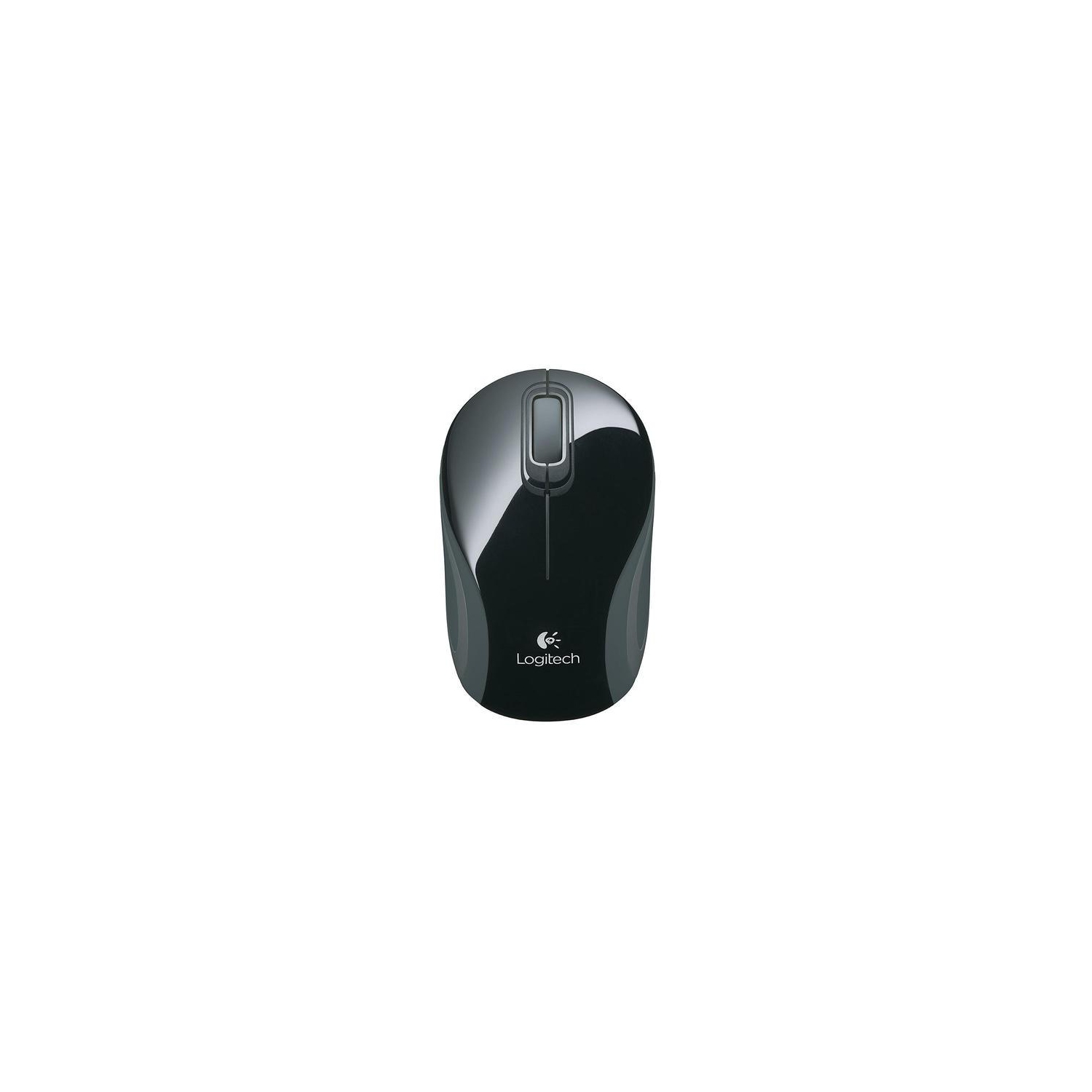 Logitech M187 Wireless Mini Mouse - Black