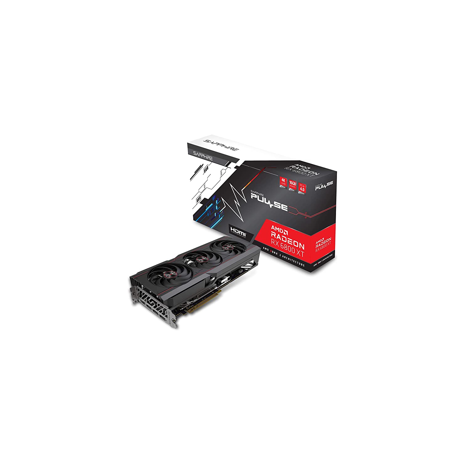 Sapphire PULSE AMD Radeon RX 6800 XT Graphic Card 16 GB