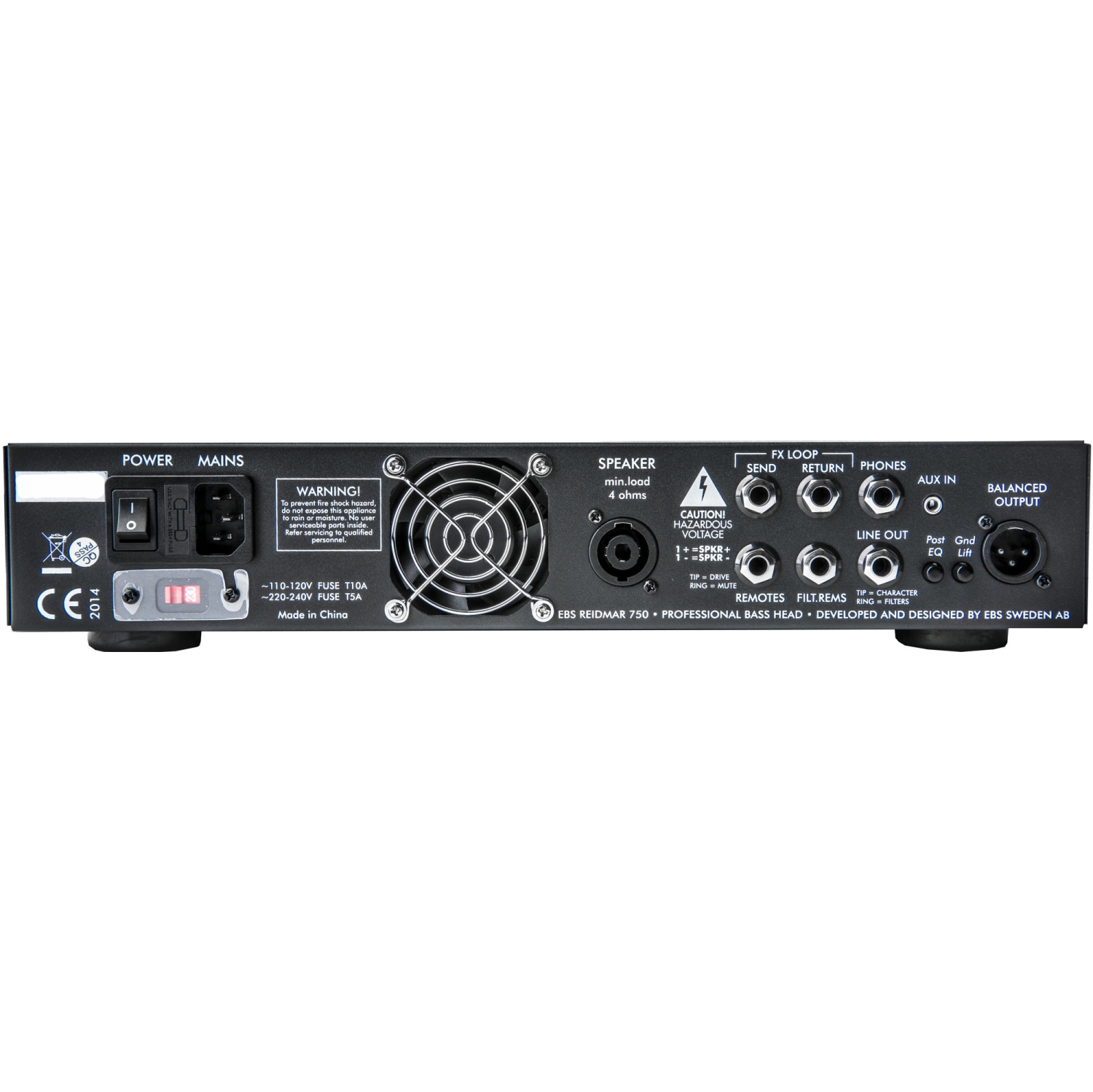 EBS EBS-RD502 - Reidmar 500 Bass Amp Head - 500W | Best Buy Canada