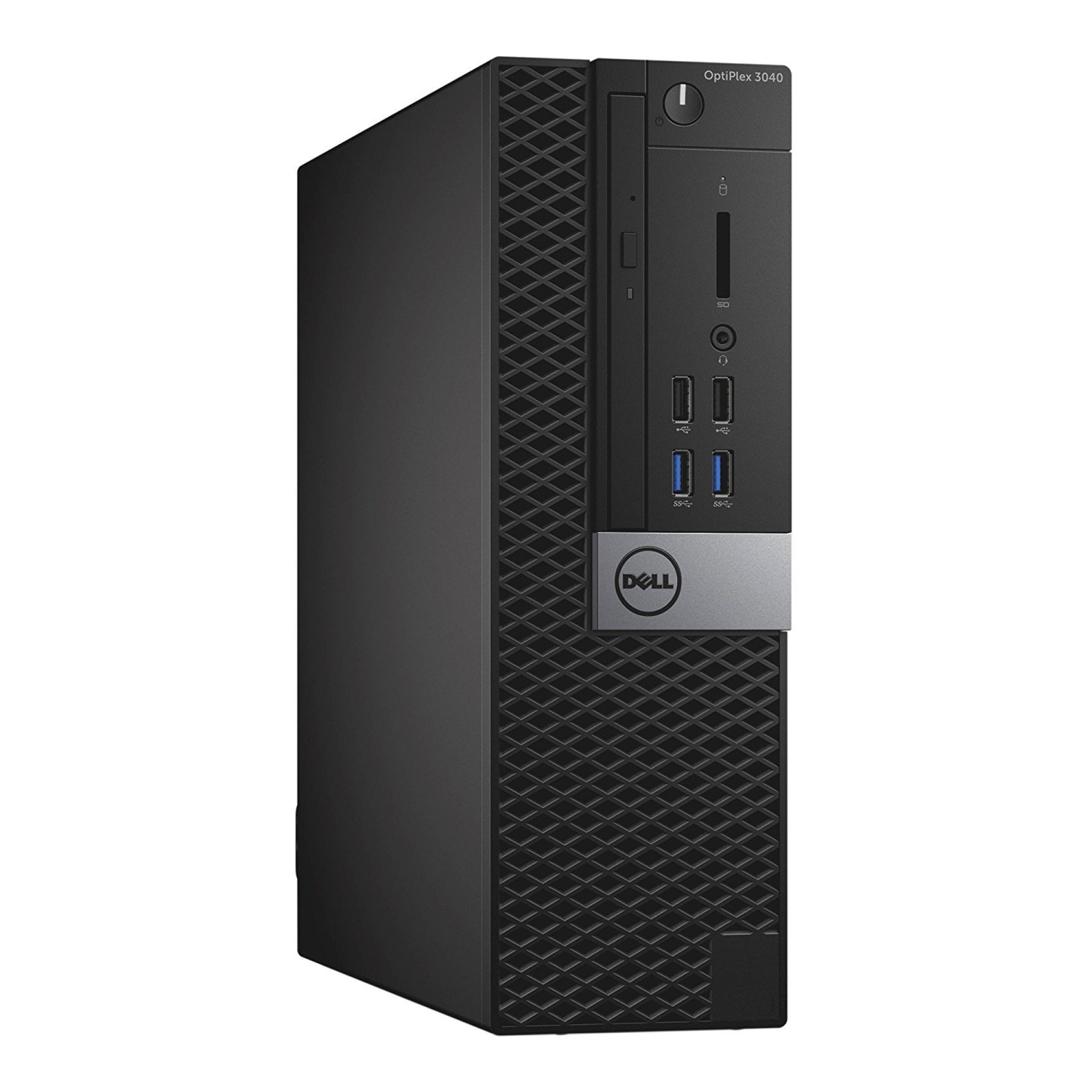 Refurbished (Good) - Dell Optiplex 3040 Desktop PC - Black (Intel Core i5-6500/512 SSD/16GB RAM/Windows 10 Pro) - English