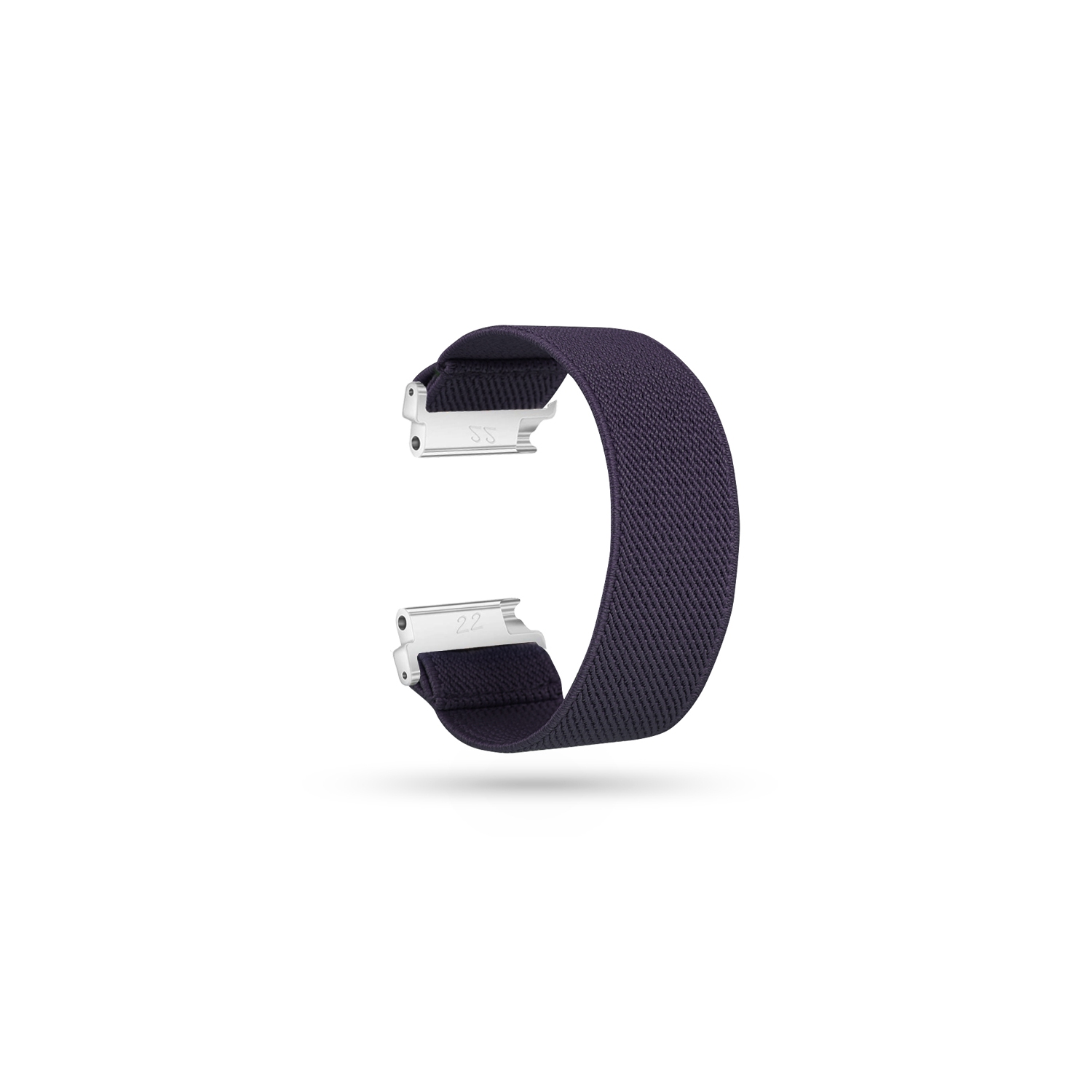 StrapsCo Nylon Elastic Watch Band Strap for Fitbit Versa & Versa 2 & Versa Lite - Indigo Blue