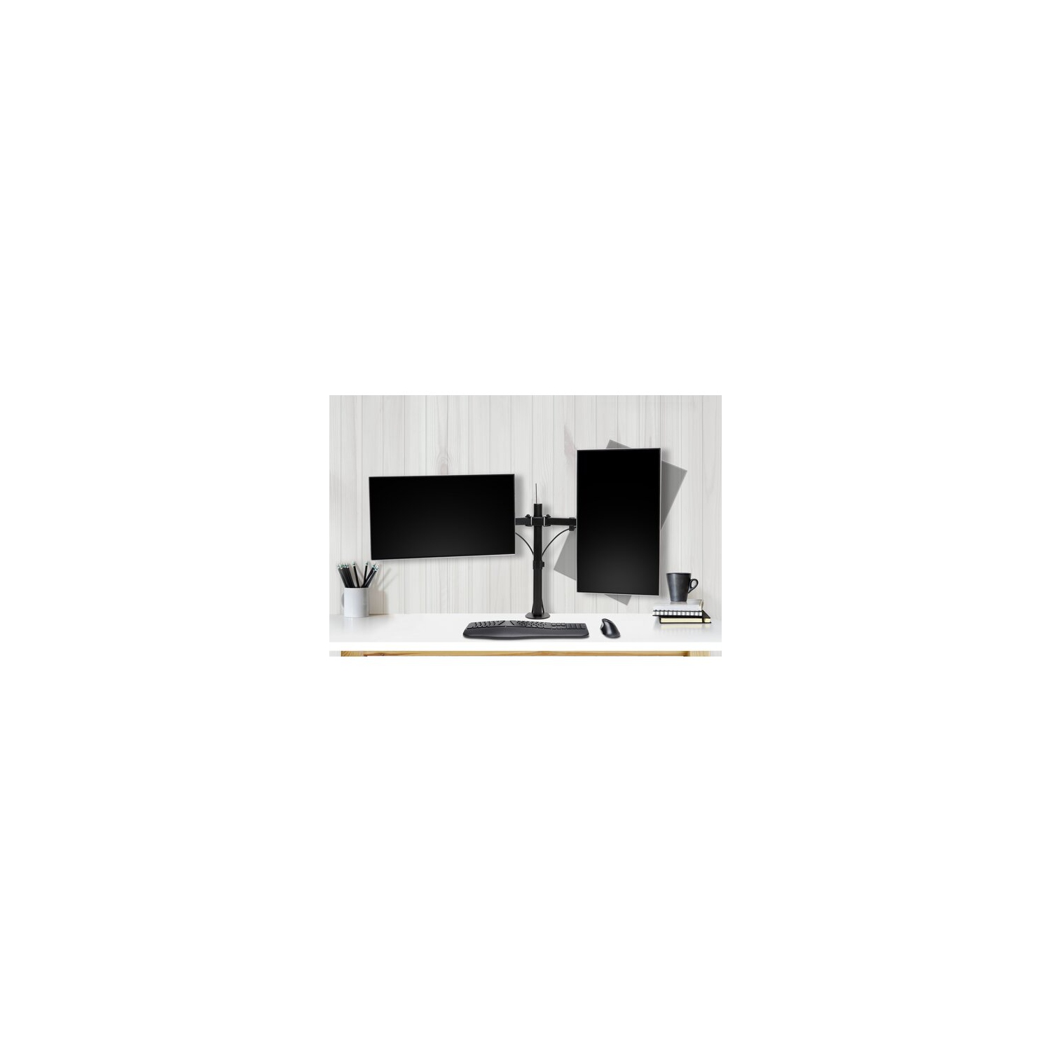 Kensington 32" Full Motion Desk Monitor Mount - Black