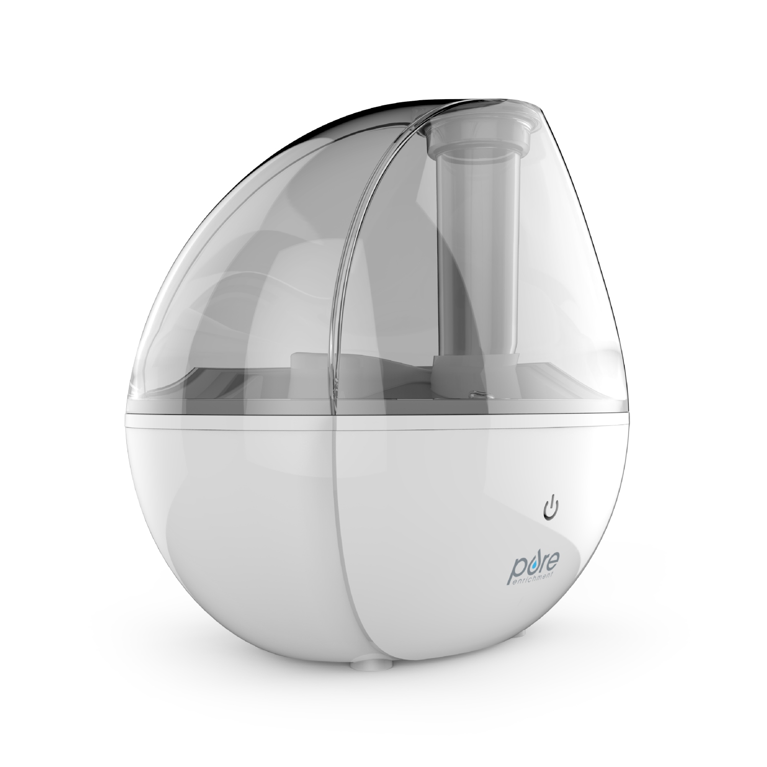 MistAire Silver Ultrasonic Cool Mist Humidifier