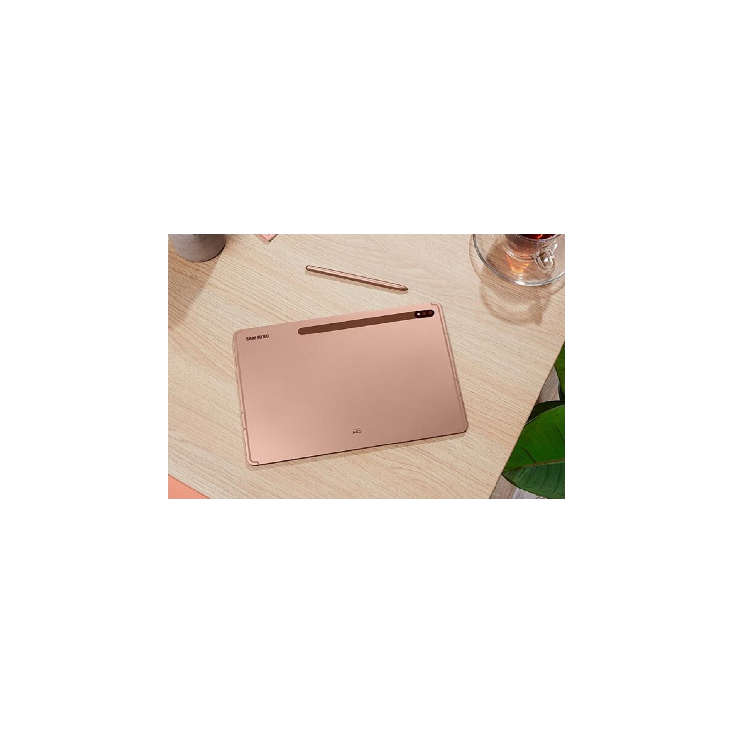 Refurbished - Samsung Galaxy Tab S7 11" 128GB Android Tablet w/ Snapdragon 865 Plus 8-Core Processor - Mystic Bronze