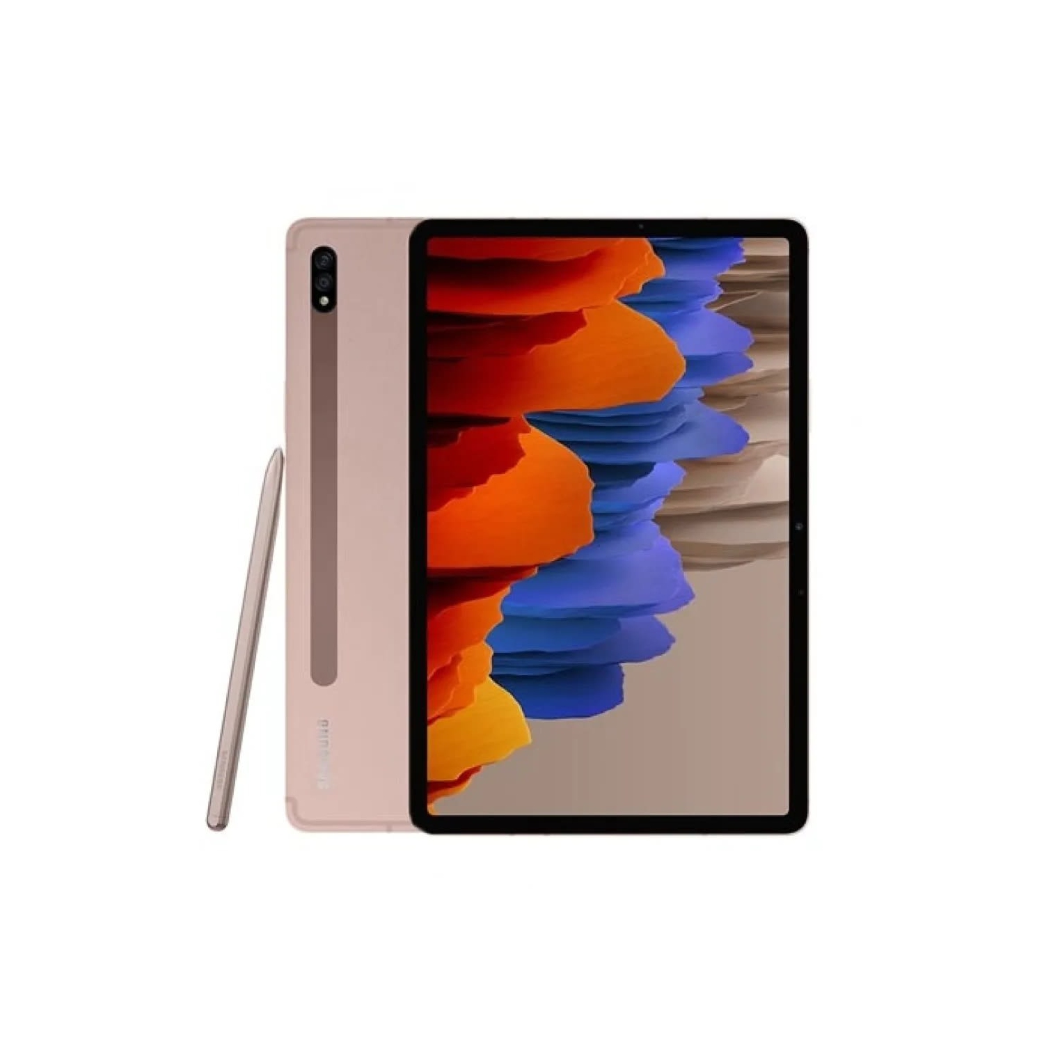 Refurbished - Samsung Galaxy Tab S7 11" 128GB Android Tablet w/ Snapdragon 865 Plus 8-Core Processor - Mystic Bronze