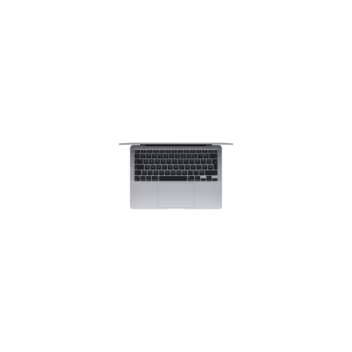 MacBook Air de 13.3 po + Touch ID Apple - Gris cos. (M1 d’Apple/SSD 256Go/RAM 8Go) - fr - Boîte ouverte