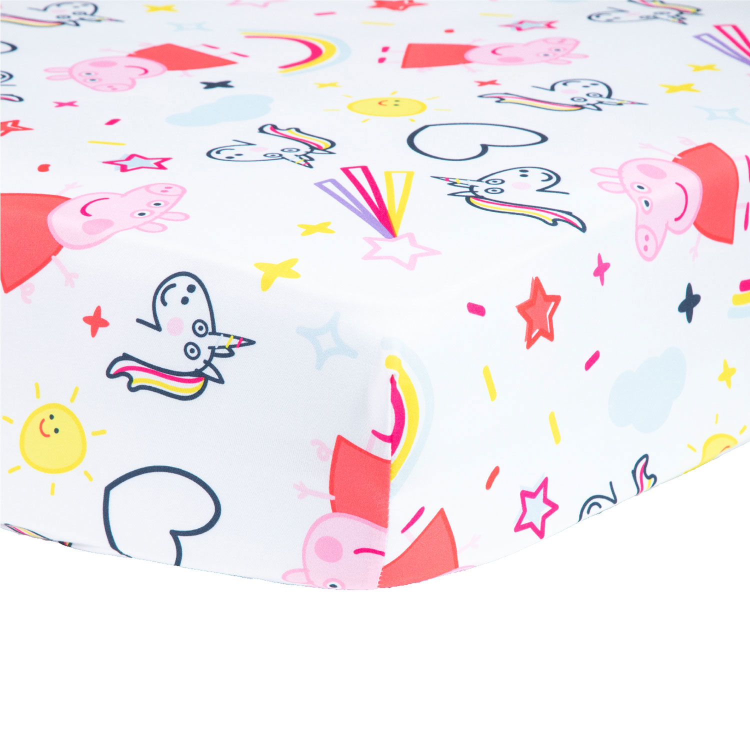 Ensemble de literie de 3 pièces pour jeune enfant Peppa Pig - Rose