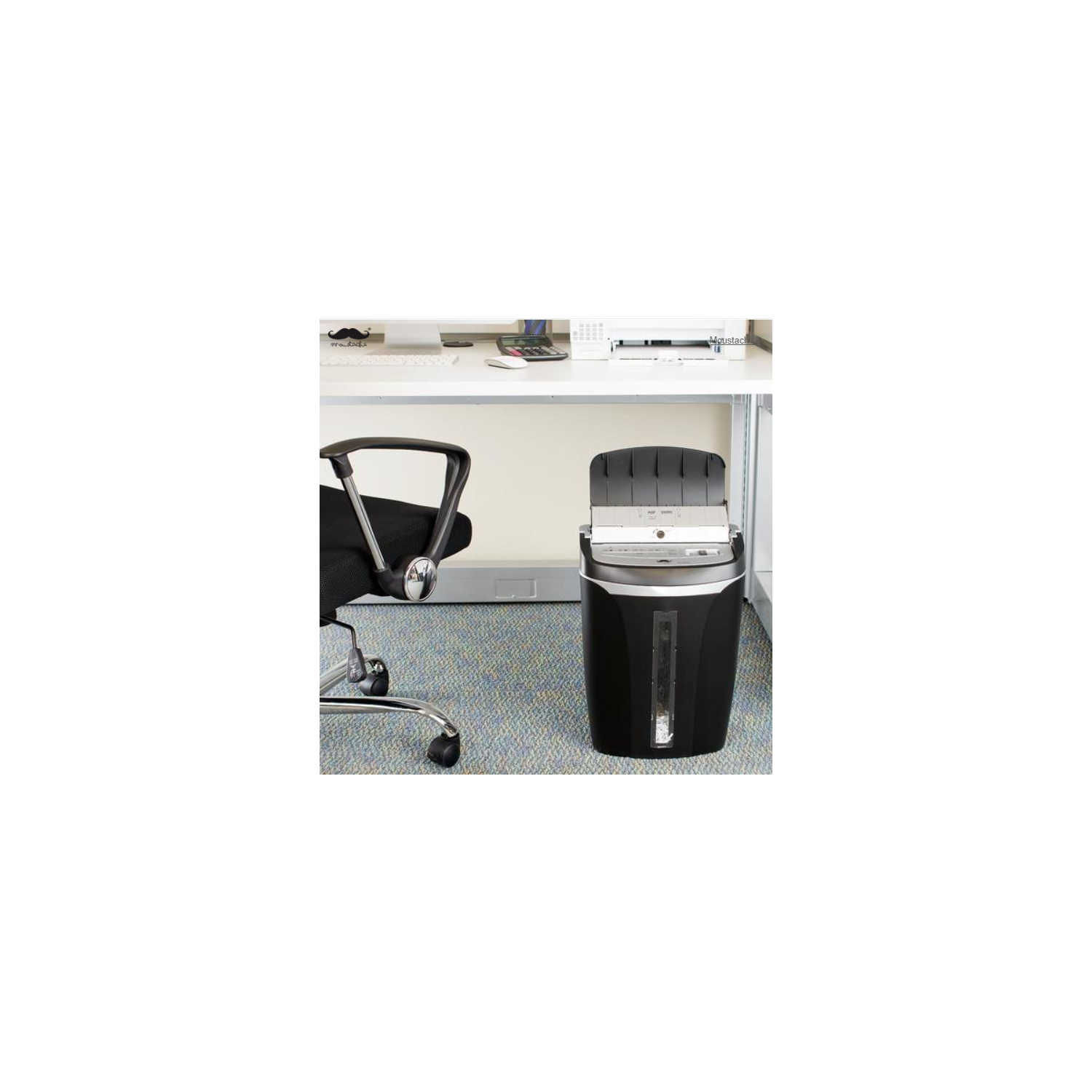 Déchiqueteuse à coupe croisée à alimentation automatique de 50 feuilles