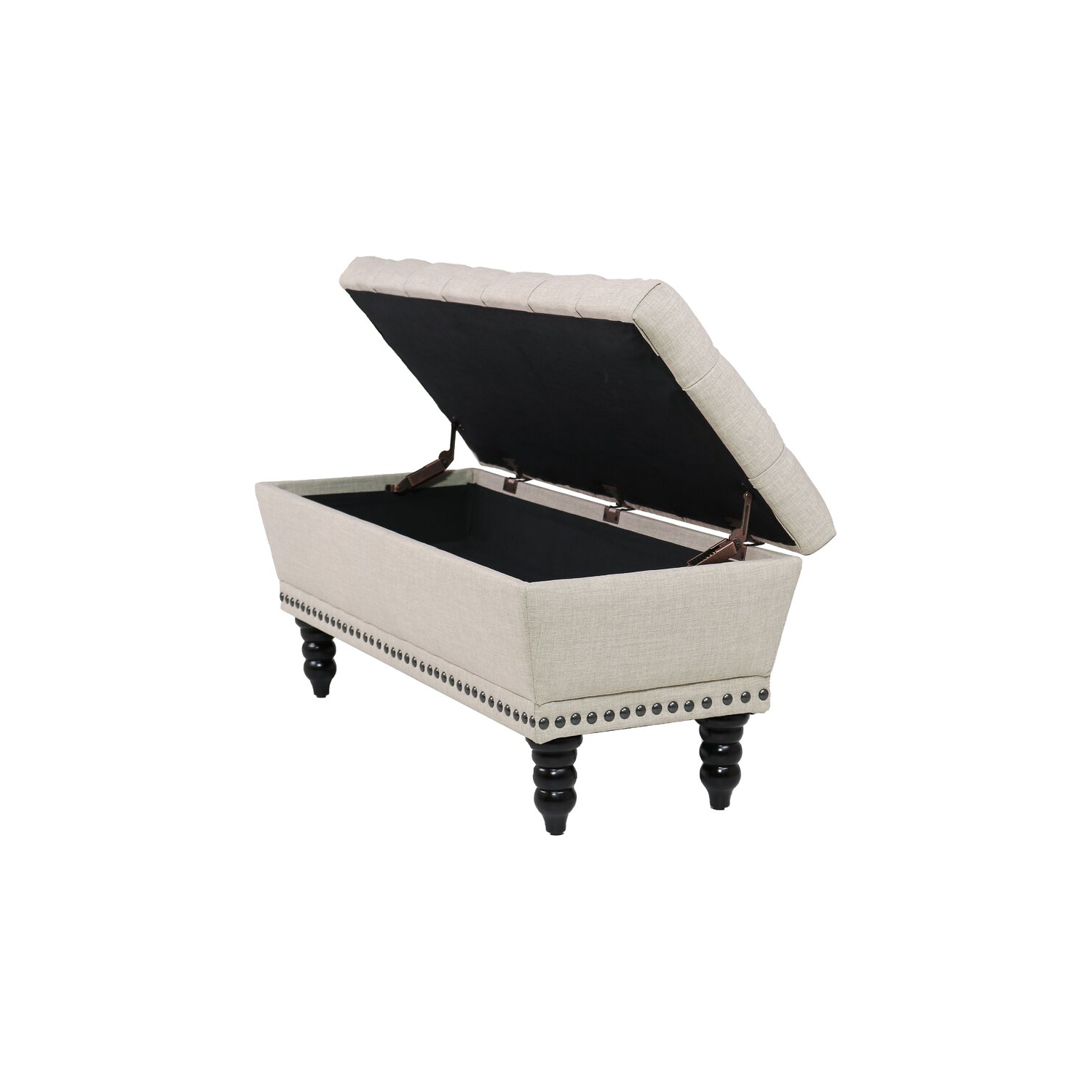 Infinite Imports – Connie Tufted Storage Bench