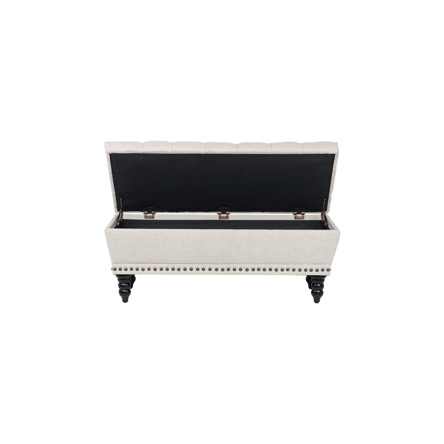 Infinite Imports – Connie Tufted Storage Bench