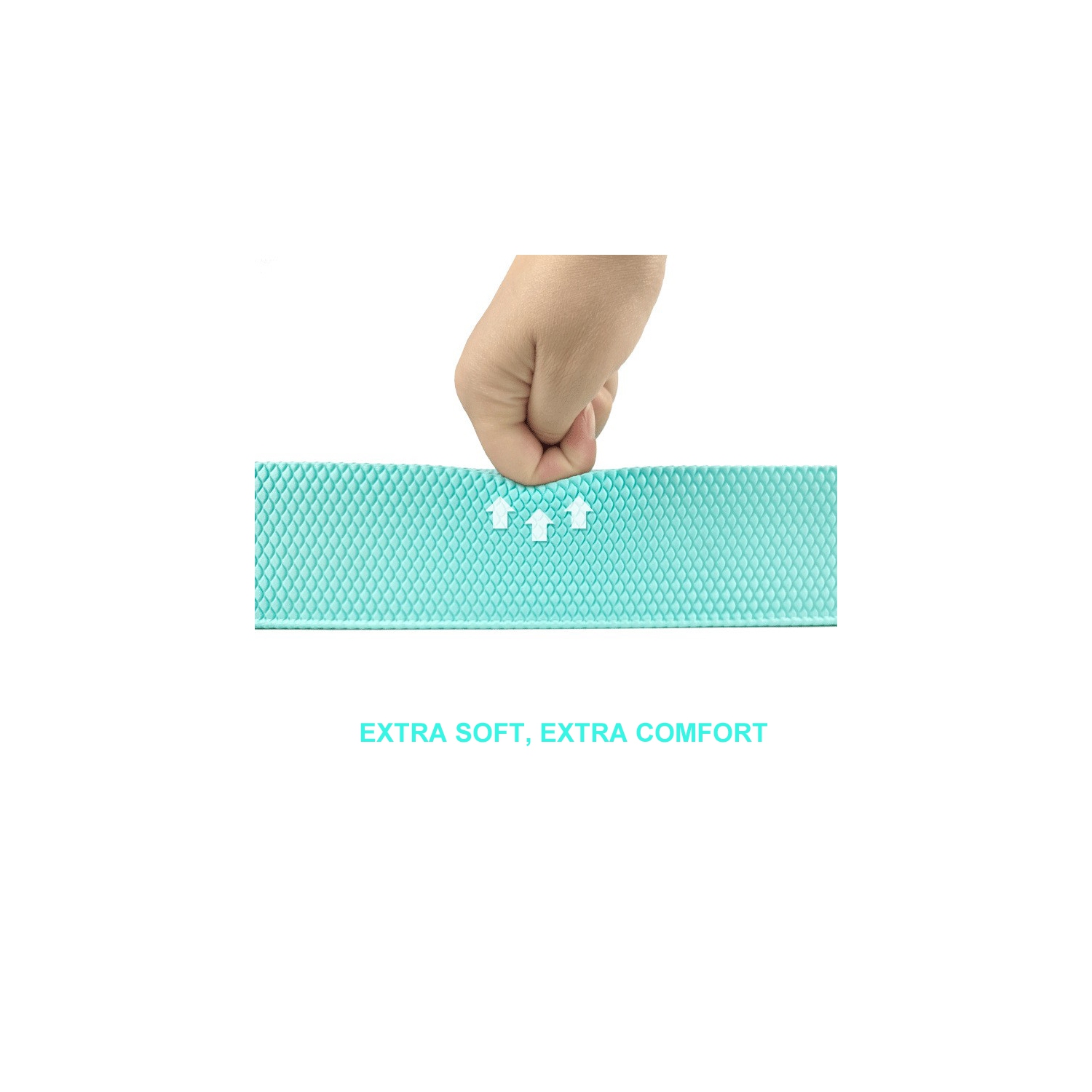 KUNOVA 40 x 33 x 5 CM tapis d'exercice en mousse coussinets d'appui-genoux souples polyvalents pour thérapie physique et entraînement physique,