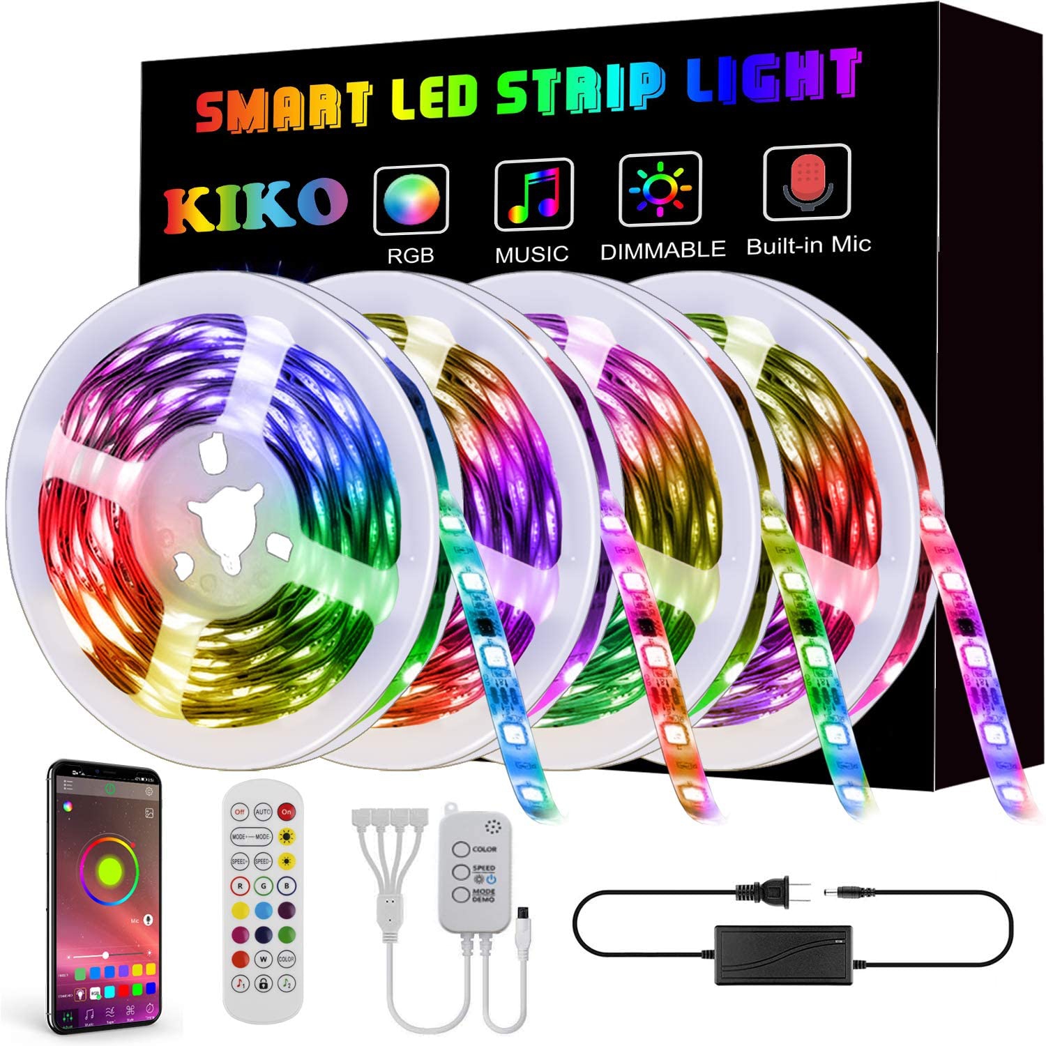 LED Light Strip Kiko Led Strip Smart Color Changing Rope Lights