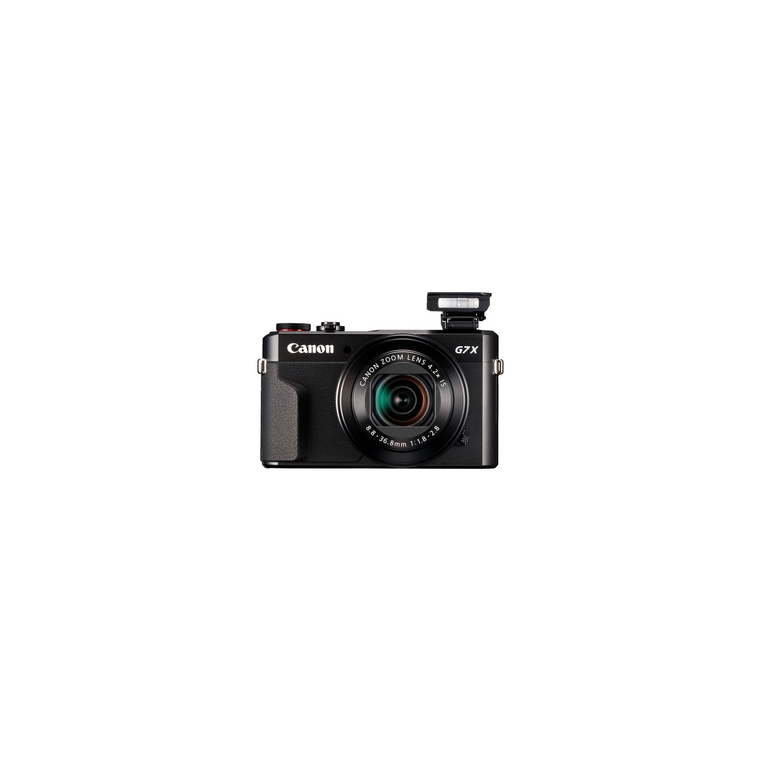 Refurbished - Canon PowerShot G7 X Mark II Wi-Fi 20.1 MP Digital Camera with Memory Card - Black