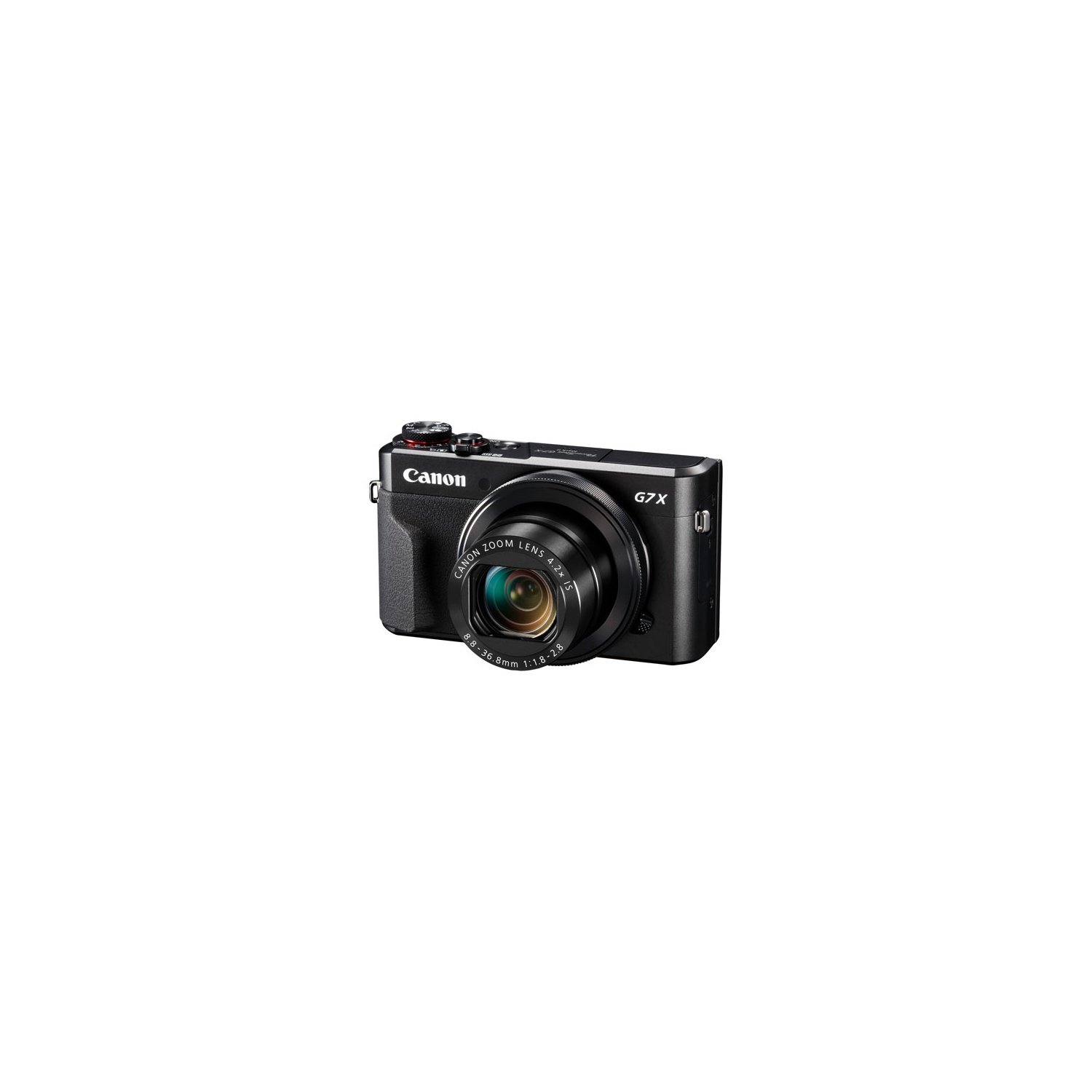 Refurbished - Canon PowerShot G7 X Mark II Wi-Fi 20.1 MP Digital Camera with Memory Card - Black