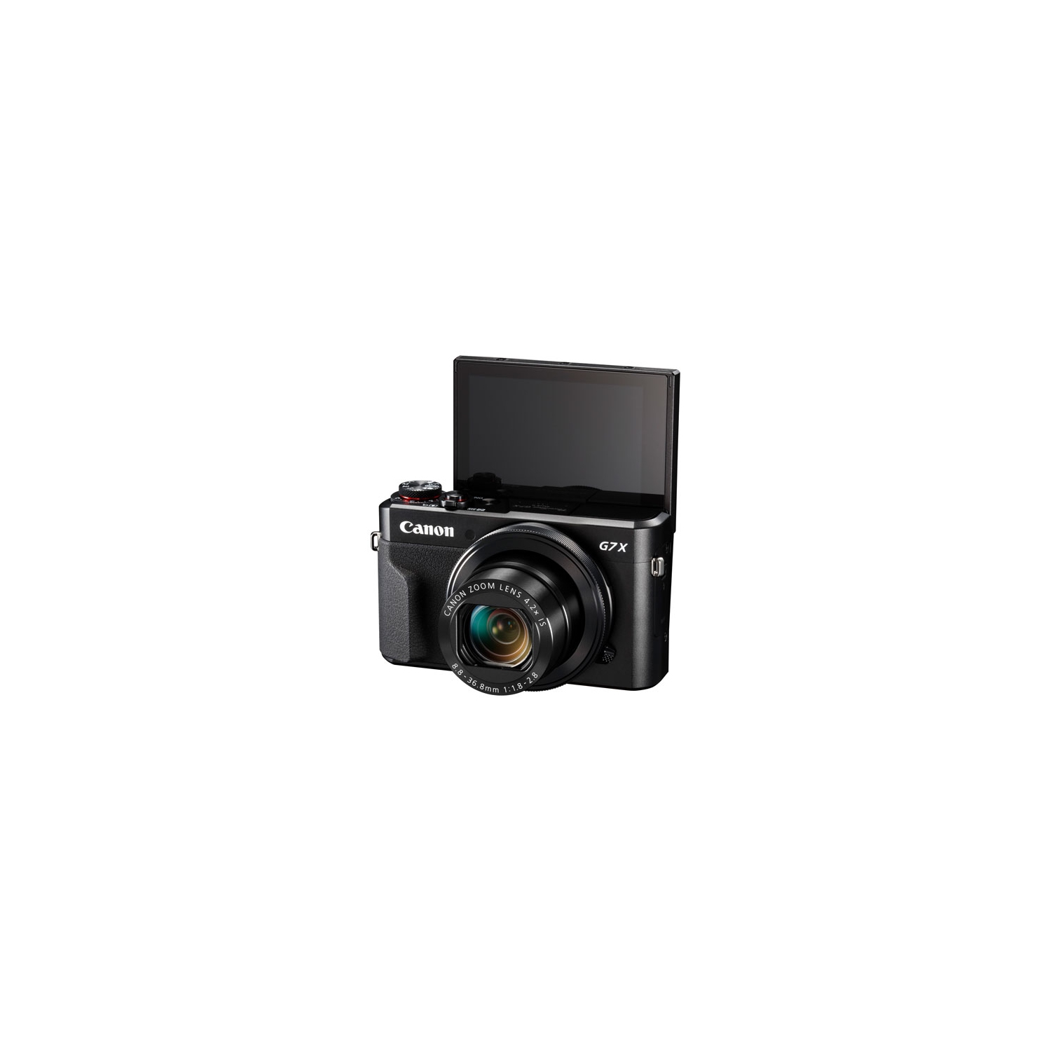 Refurbished - Canon PowerShot G7 X Mark II Wi-Fi 20.1 MP Digital Camera with Memory Card - Black
