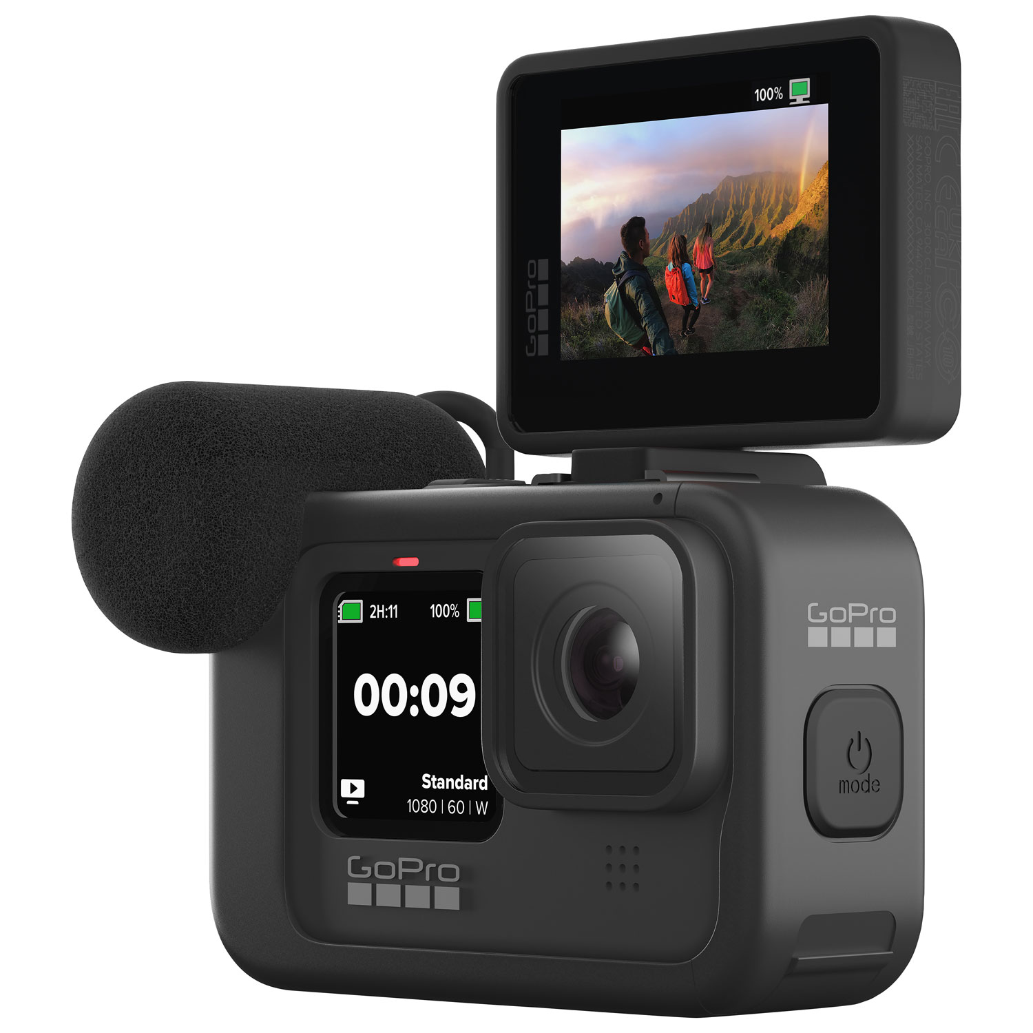 Module d'affichage pour GoPro HERO11/10/9 Black