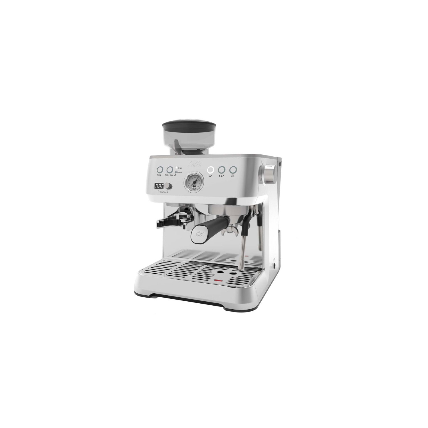 SOLIS PERFETTA GRIND & INFUSE TYPE 1019 SILVER STAINLESS STEEL