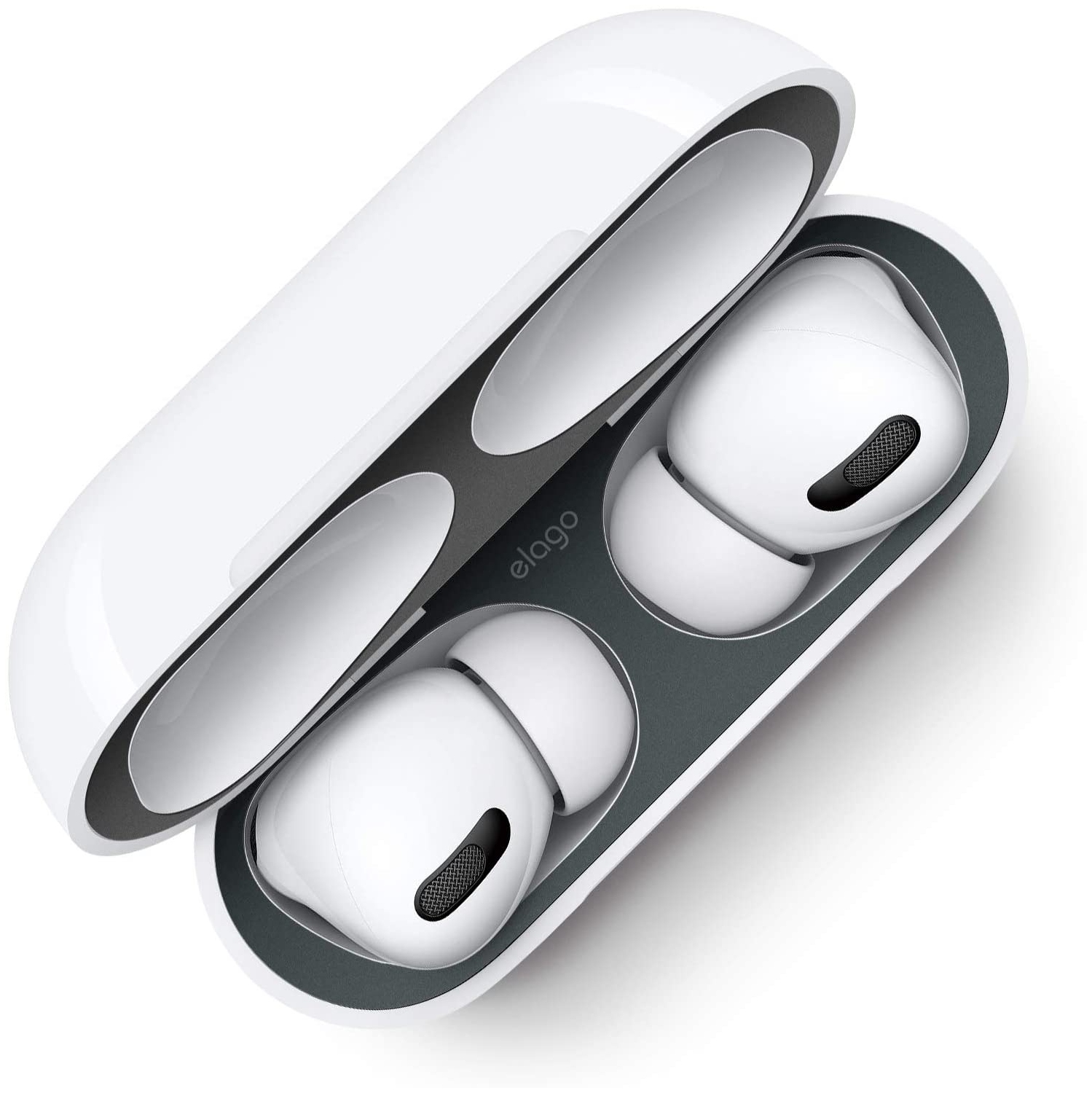 elago Dust Guard - Compatible with AirPods Pro, Dust Proof Film, Luxurious Looking, Protect from Iron/Metal Shavings [US Patent Registered]