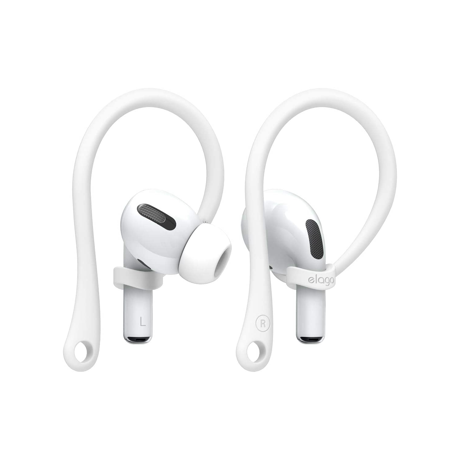 elago AirPods Pro EarHook – Perfect for Outdoor Activities, Lightweight, Long Lasting Comfort, Compatible with AirPods Pro [US Patent Registered] (White)