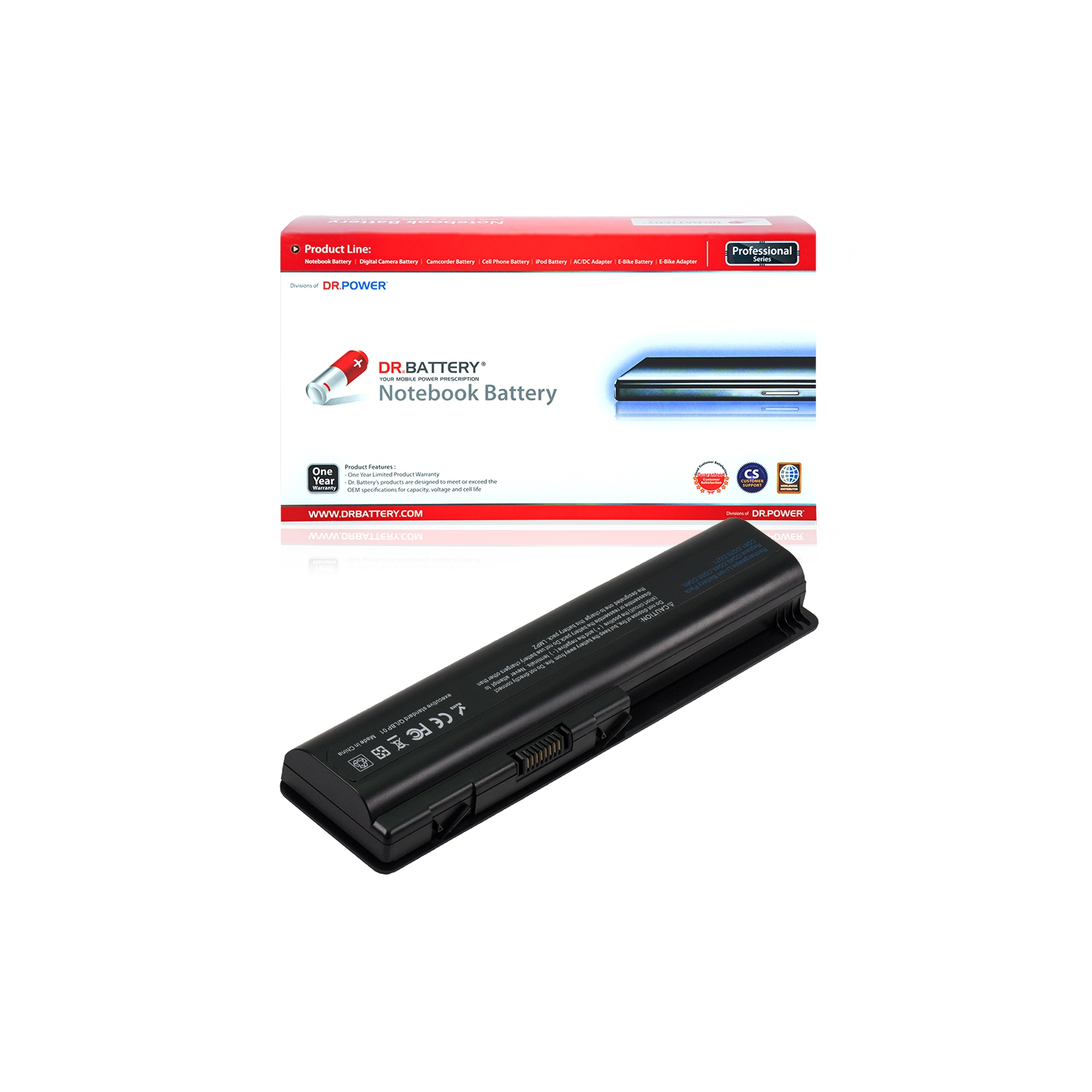 DR. BATTERY - Replacement for HP Pavilion DV5 / DV5T / DV5Z / DV6 / DV6T / 462890-421 / 462890-542 / 462890-761 / 462890-851