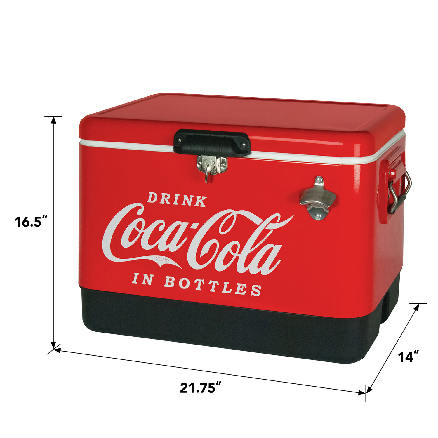 Coca-Cola 1.8 Cu. Ft. Freestanding Bar Fridge - Red