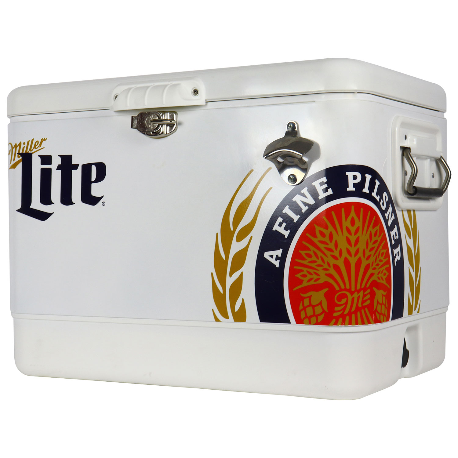 Réfrigérateur de bar autonome de 1,8 pi³ Miller Lite - Acier inoxydable