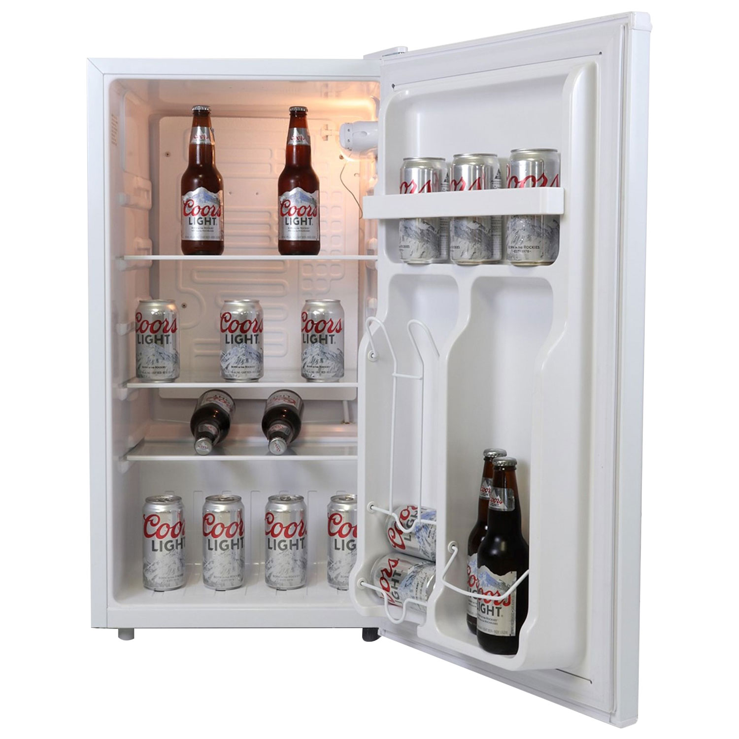 Réfrigérateur de bar autonome de 3,18 pi³ Coors Light - Blanc