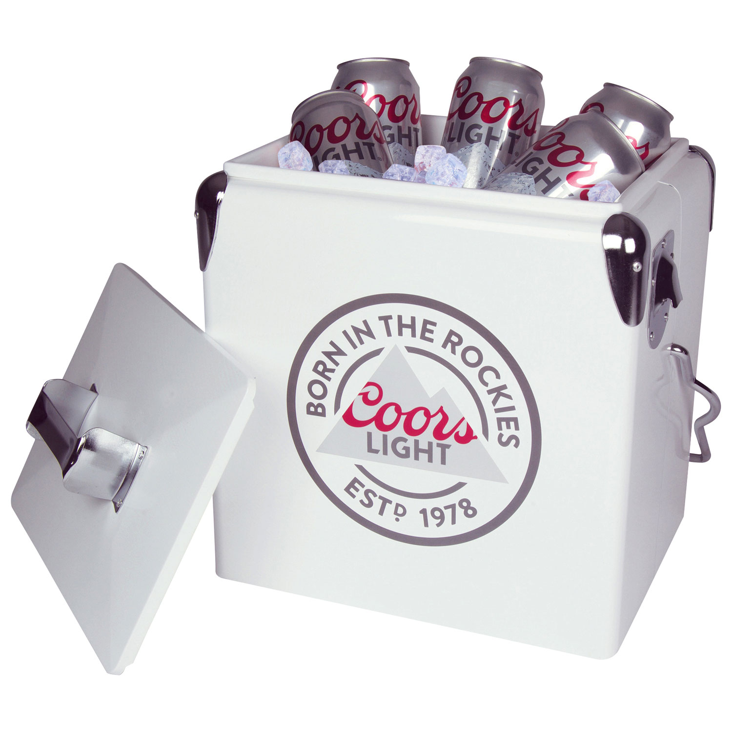 Glacière de bar autonome de 0,47 pi³ Coors Light - Gris