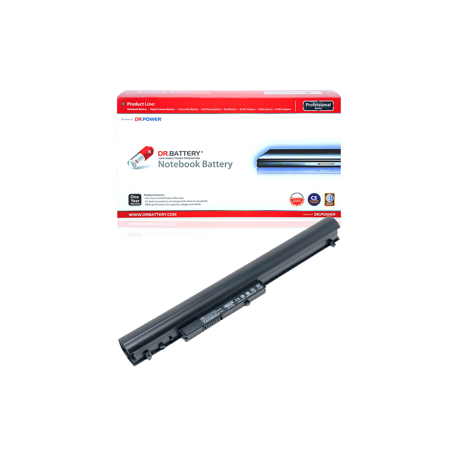 Batteria 2600mAh Per HP Pavilion 14/15 TouchSmart – 14.8V 4 Celle, LA04