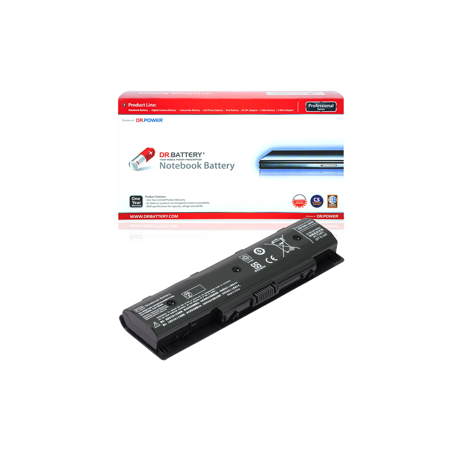 DR. BATTERY - Replacement for HP Pavilion 17-e038ca / 17-e040US / 17-e046us / 17-e049wm / TPN-Q120 / TPN-Q121 / TPN-Q122