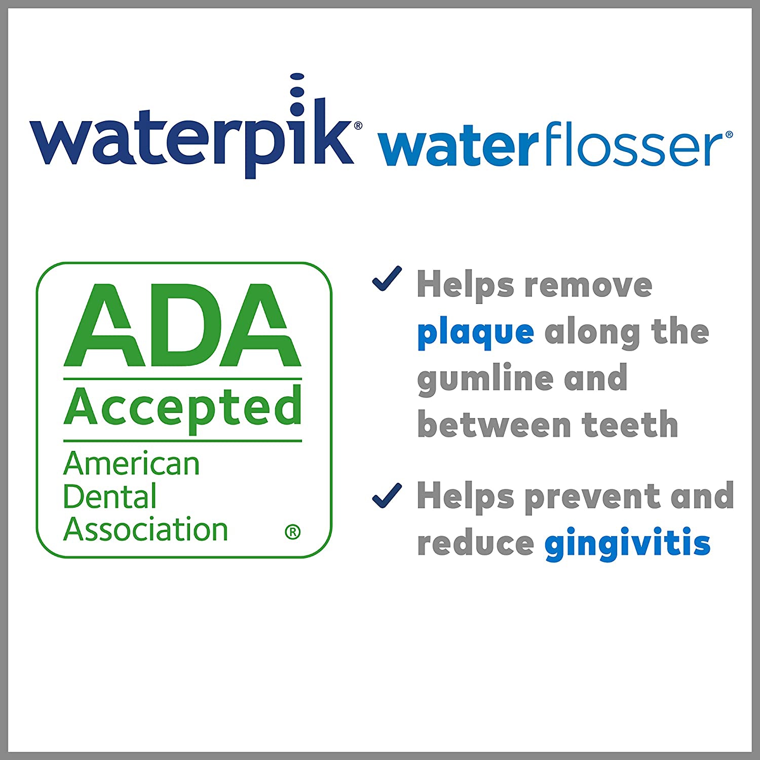 Waterpik Aquarius Water Flosser, Black WP662