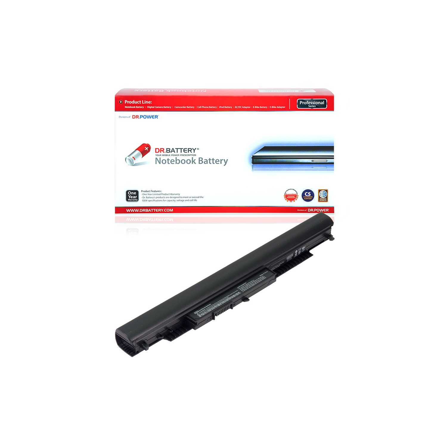 DOCTEUR BATTERIE - remplacement pour 240 G4/250 G4/255 G4/807612-131/807612-141/807612-221/807612-241/807612-251 de HP